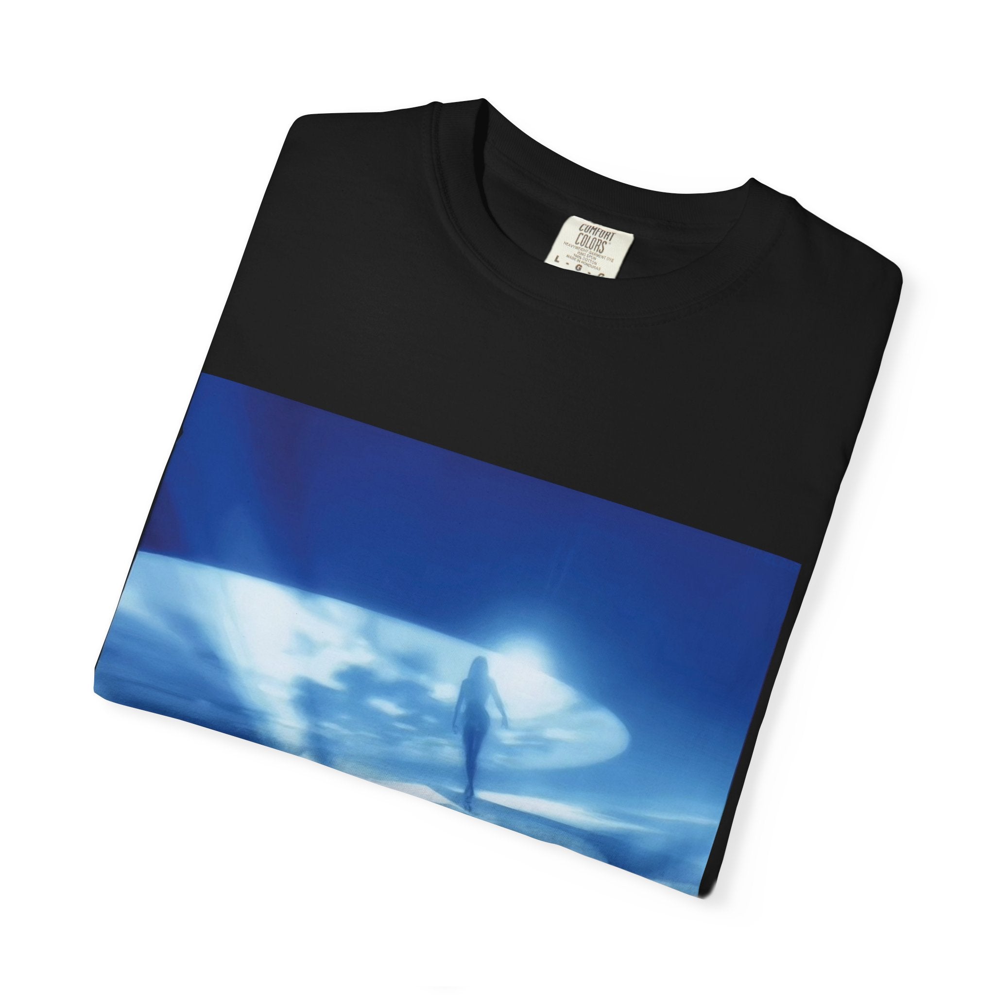 The Blue Portal Cyber Y2K Graphic T-Shirt