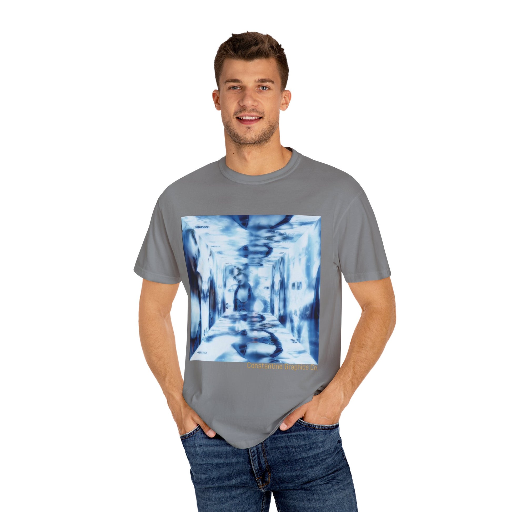 Enter the CyberVerse Graphic Y2k T shirt