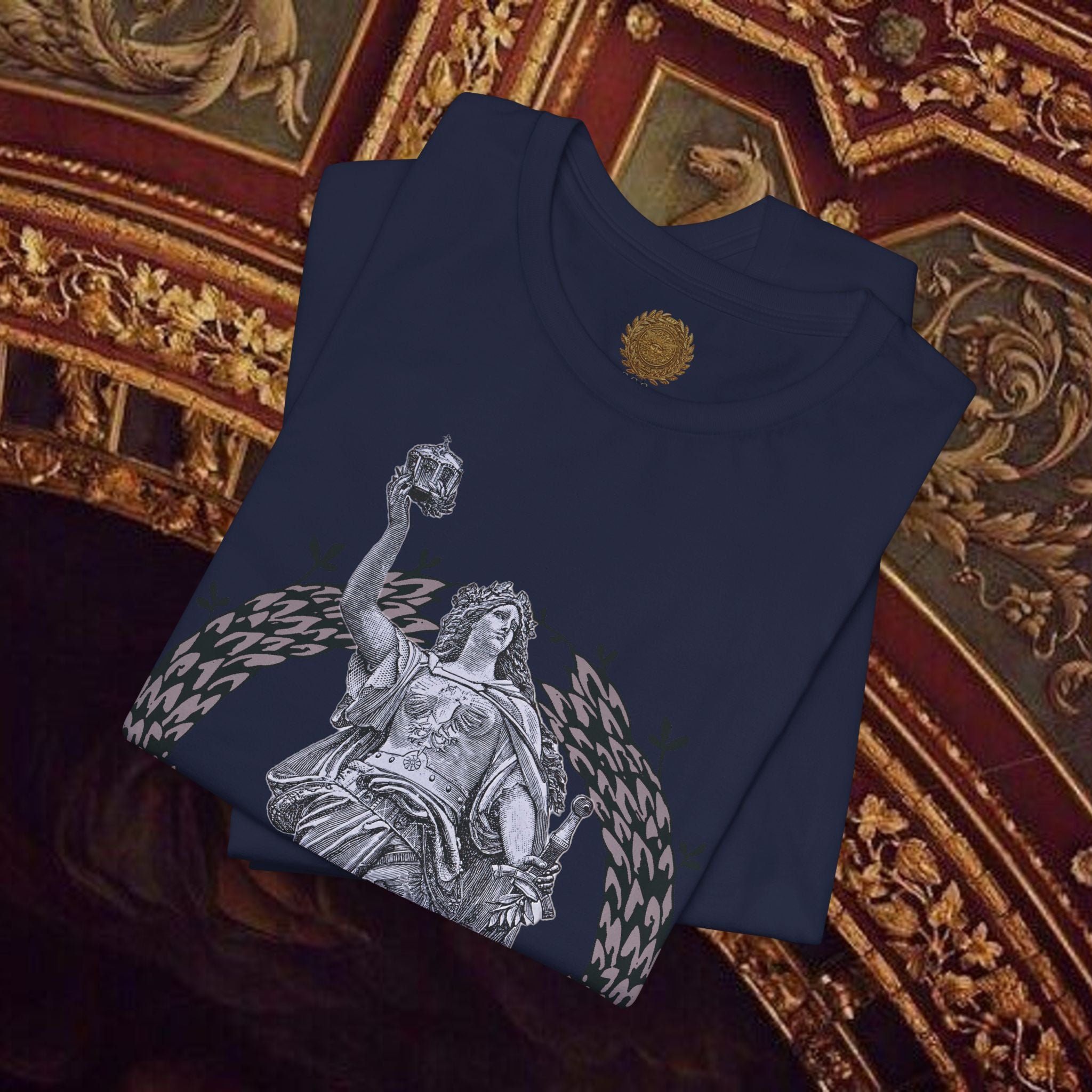 Goddess Victory Neo-Classical Inspired Graphic T-Shirt