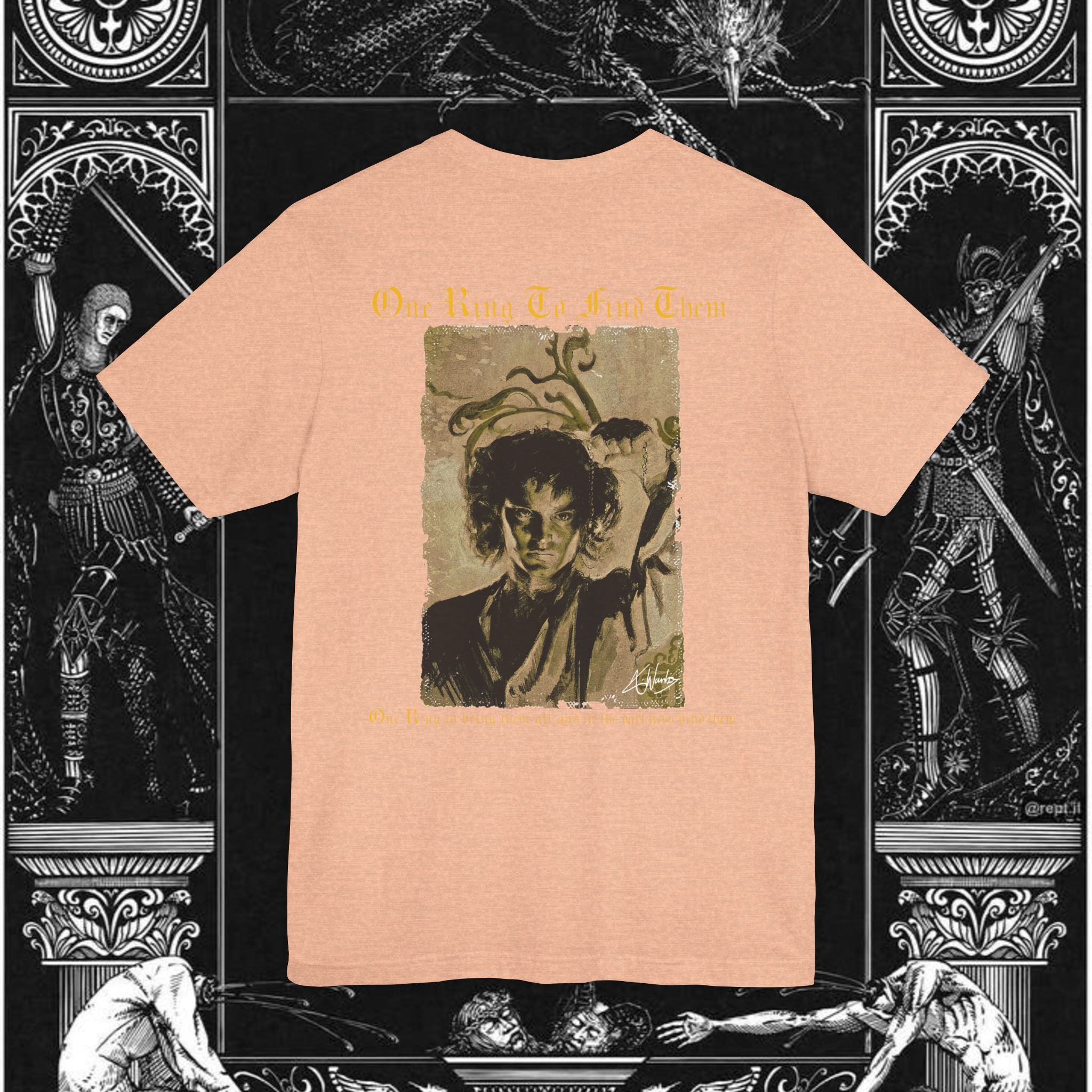 The Last Temptation Medieval Fantasy Graphic Shirt
