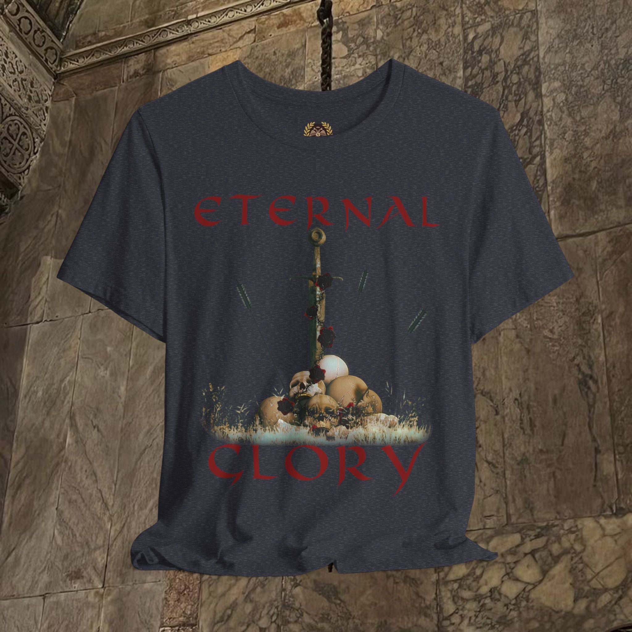 Eternal Glory of the Last Battle Cotton Graphic T-Shirt