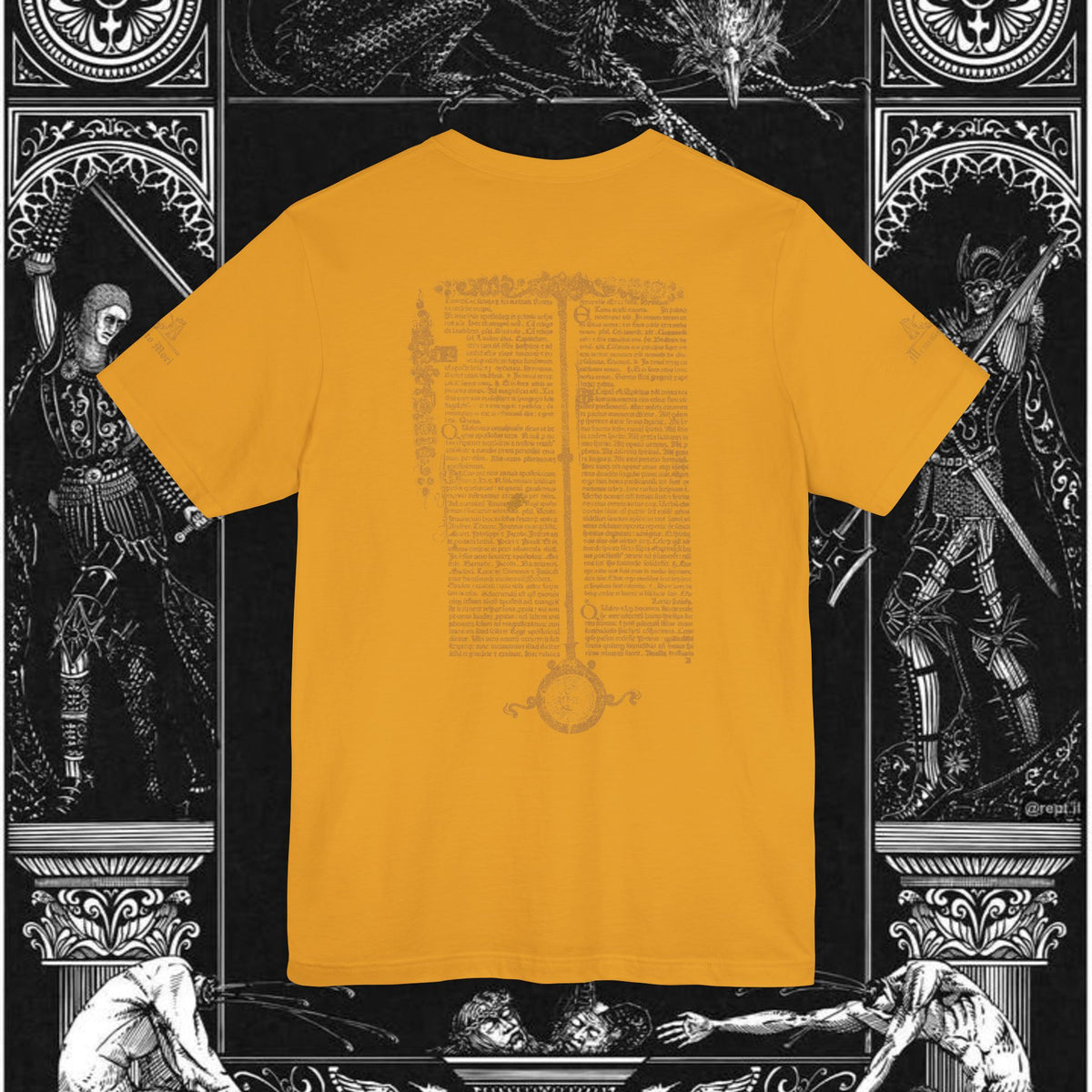 The Circle of Life Medieval Fantasy Inspired Graphic Shirt