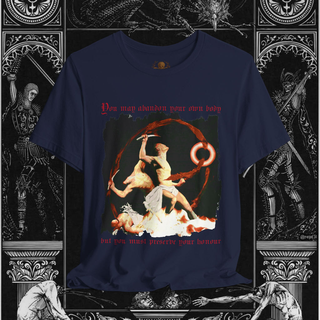 The Samurai's Vengeance Medieval Fantasy Graphic Shirt
