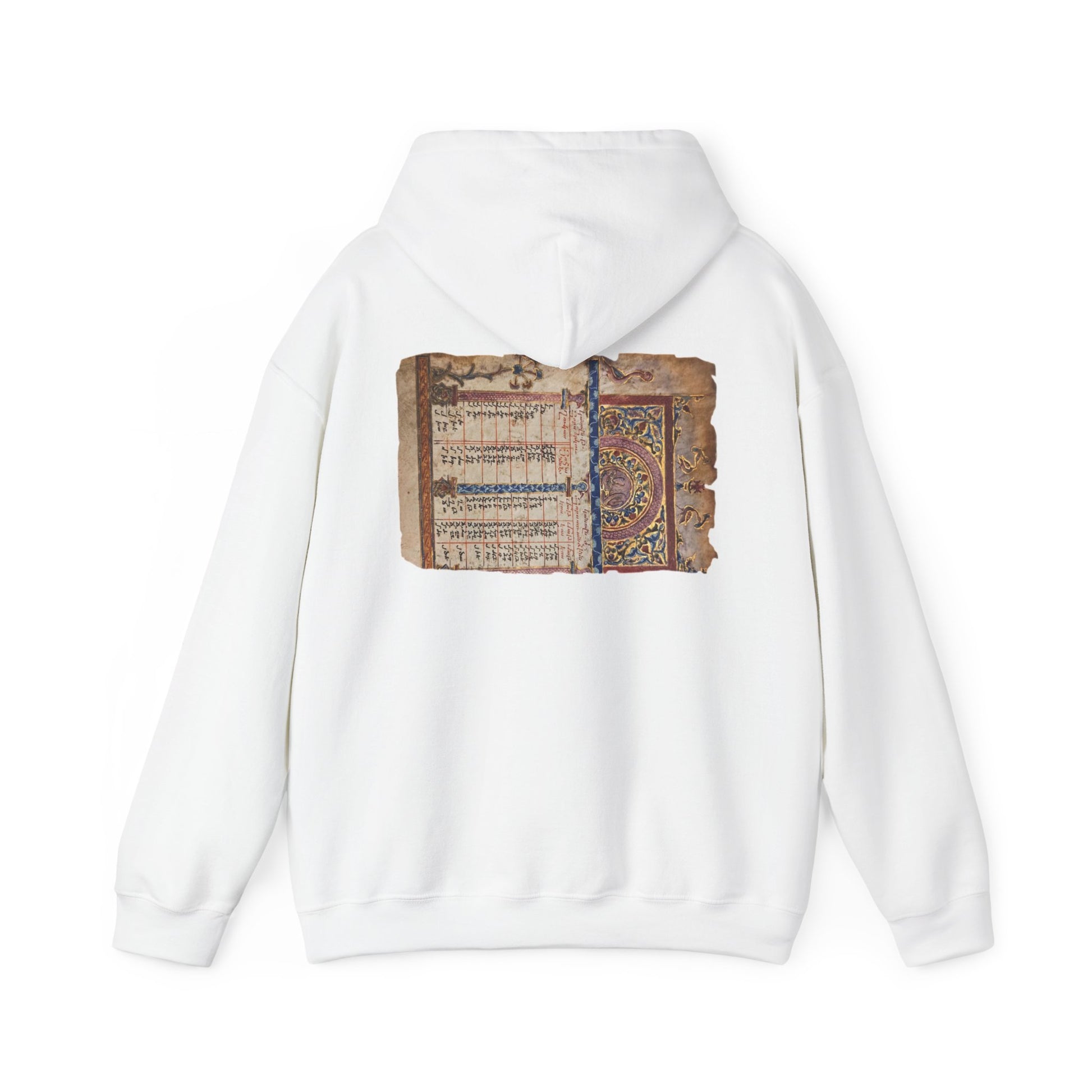 Manuscript of the Ancients Graphic Artistic Hoodie