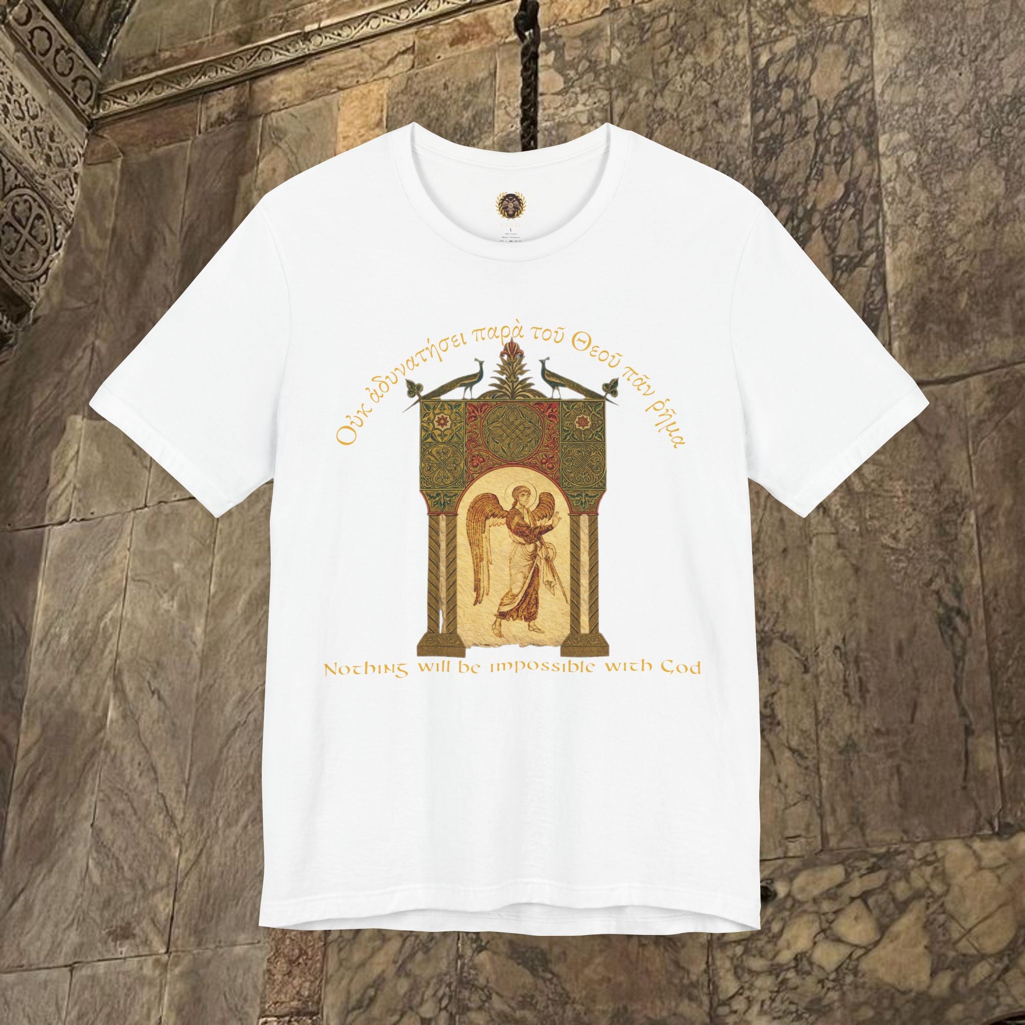 The Guardian's Icon Byzantine Inspired Medieval Inspired Graphic T-Shirt