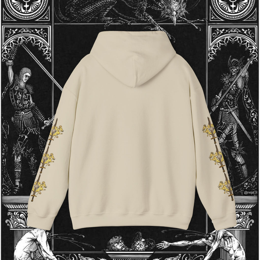 The King's Destiny Medieval Fantasy Graphic Hoodie