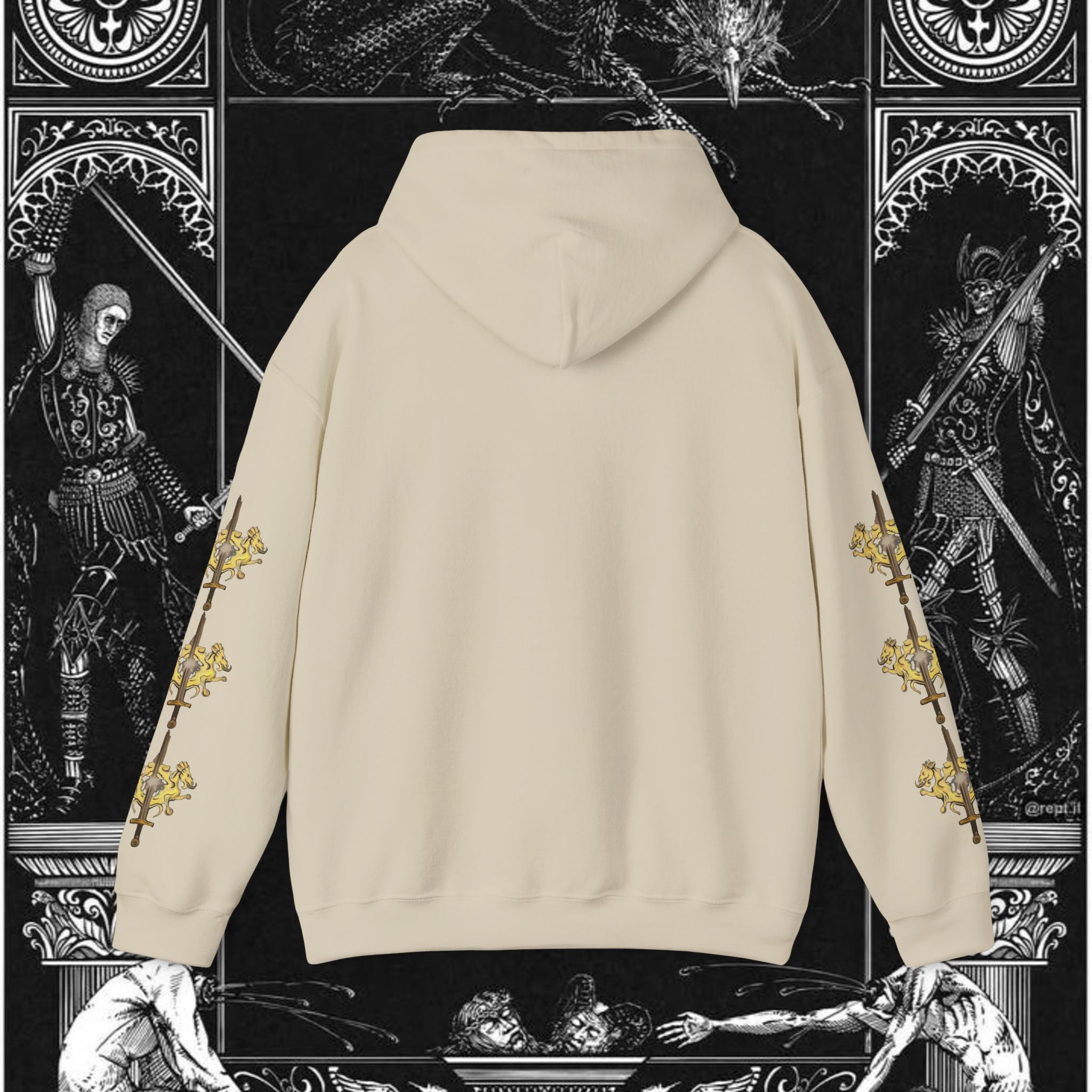The King's Destiny Medieval Fantasy Graphic Hoodie