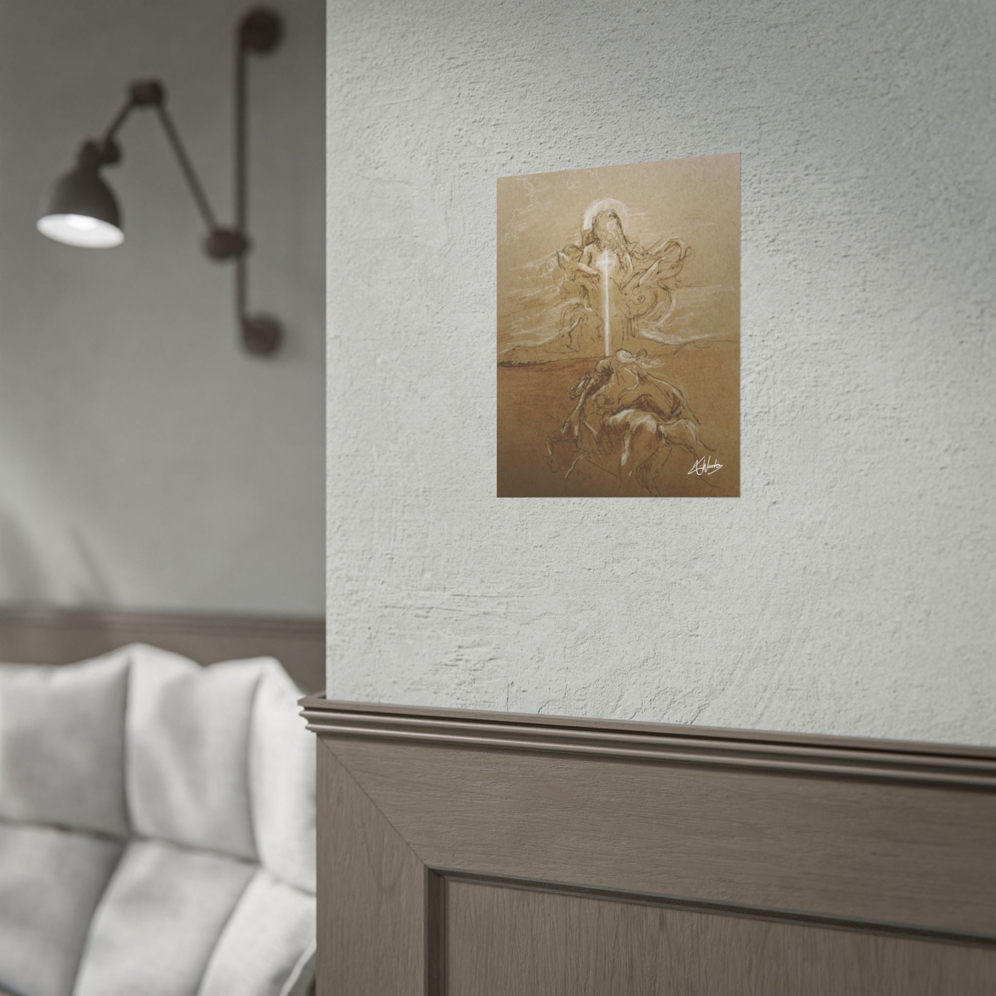 The King's Destiny Medieval Fantasy Fine Art Print