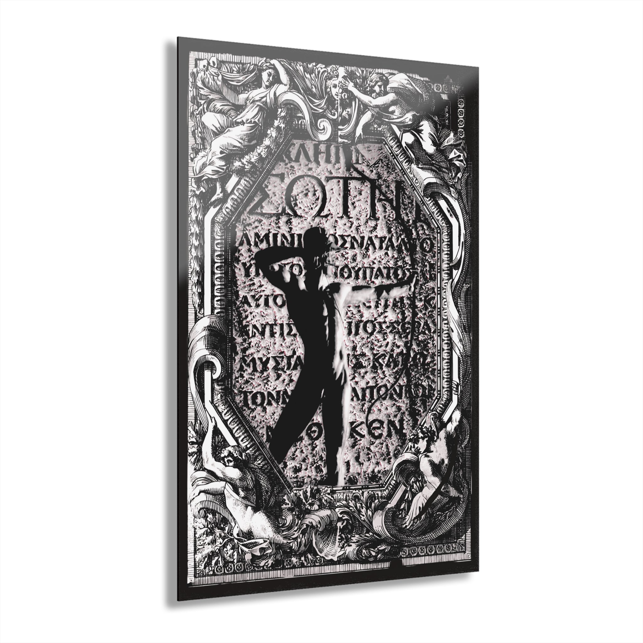 The Warrior's Might Acrylic Prints (French Cleat Hanging)