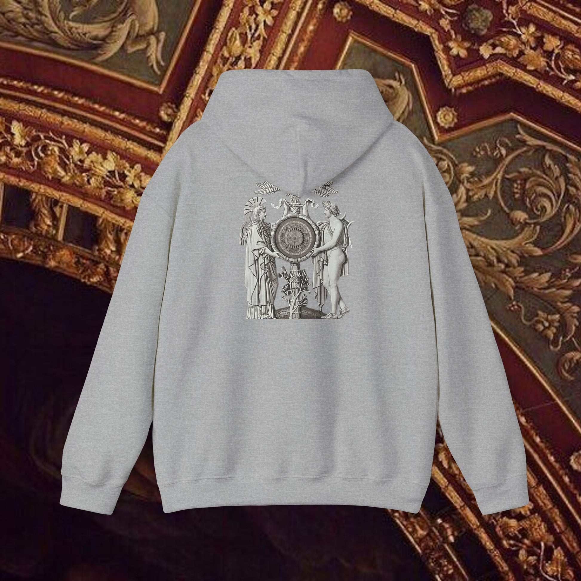 Astrological Vision Hoodie - Esoteric Mystical Graphic Hoodie - Back Version