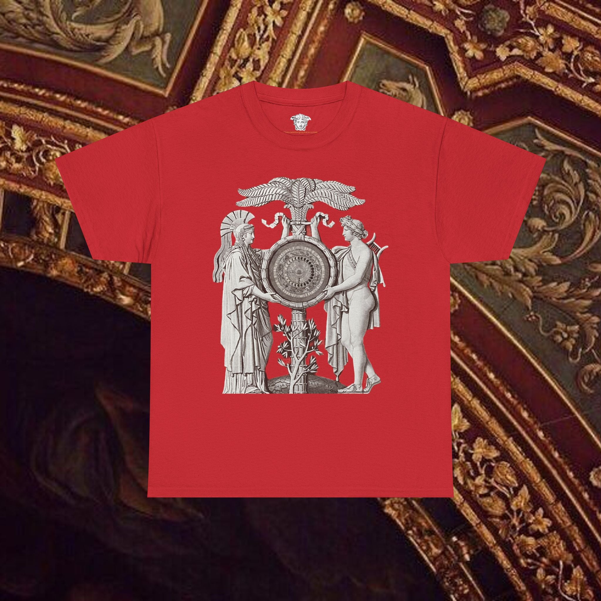 Astrological Vision T-Shirt - Esoteric Mystical Graphic Tee Front Version