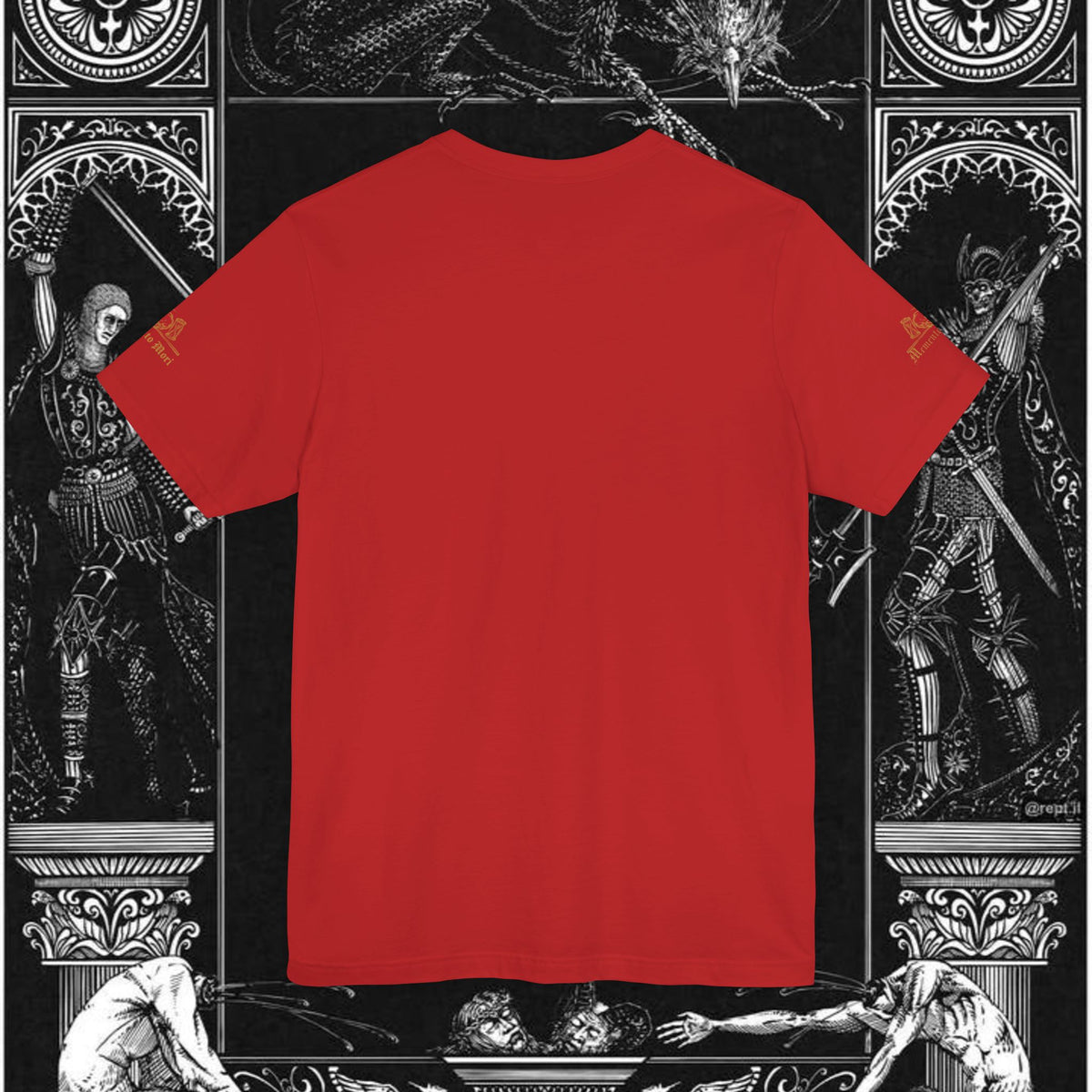 The Circle of Life Medieval Fantasy Inspired Graphic Shirt