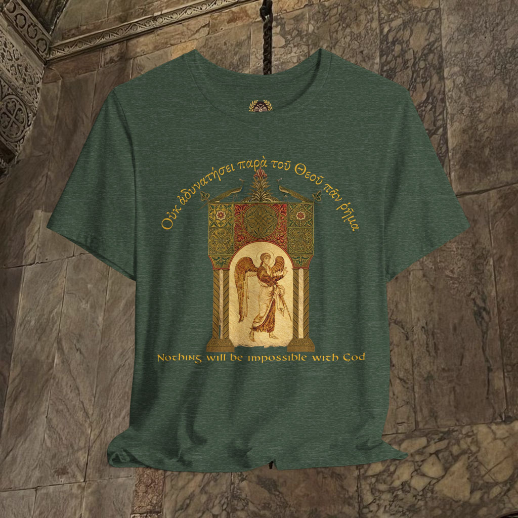 The Guardian's Icon Byzantine Inspired Medieval Inspired Graphic T-Shirt