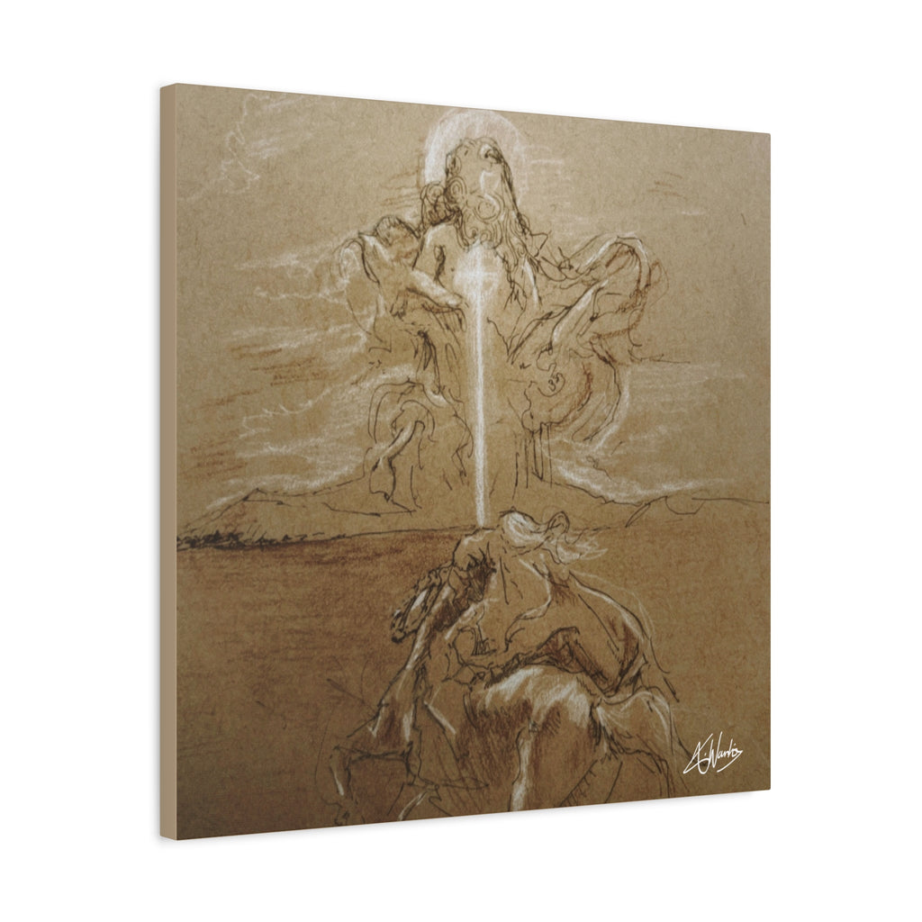 The King's Destiny Medieval Fantasy Canvas