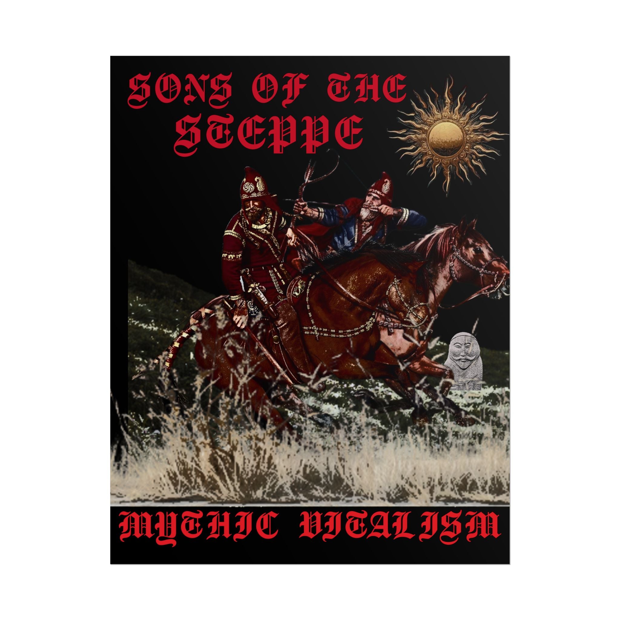 Sons of the Steppe Early Medieval Ancient Rolled Posters