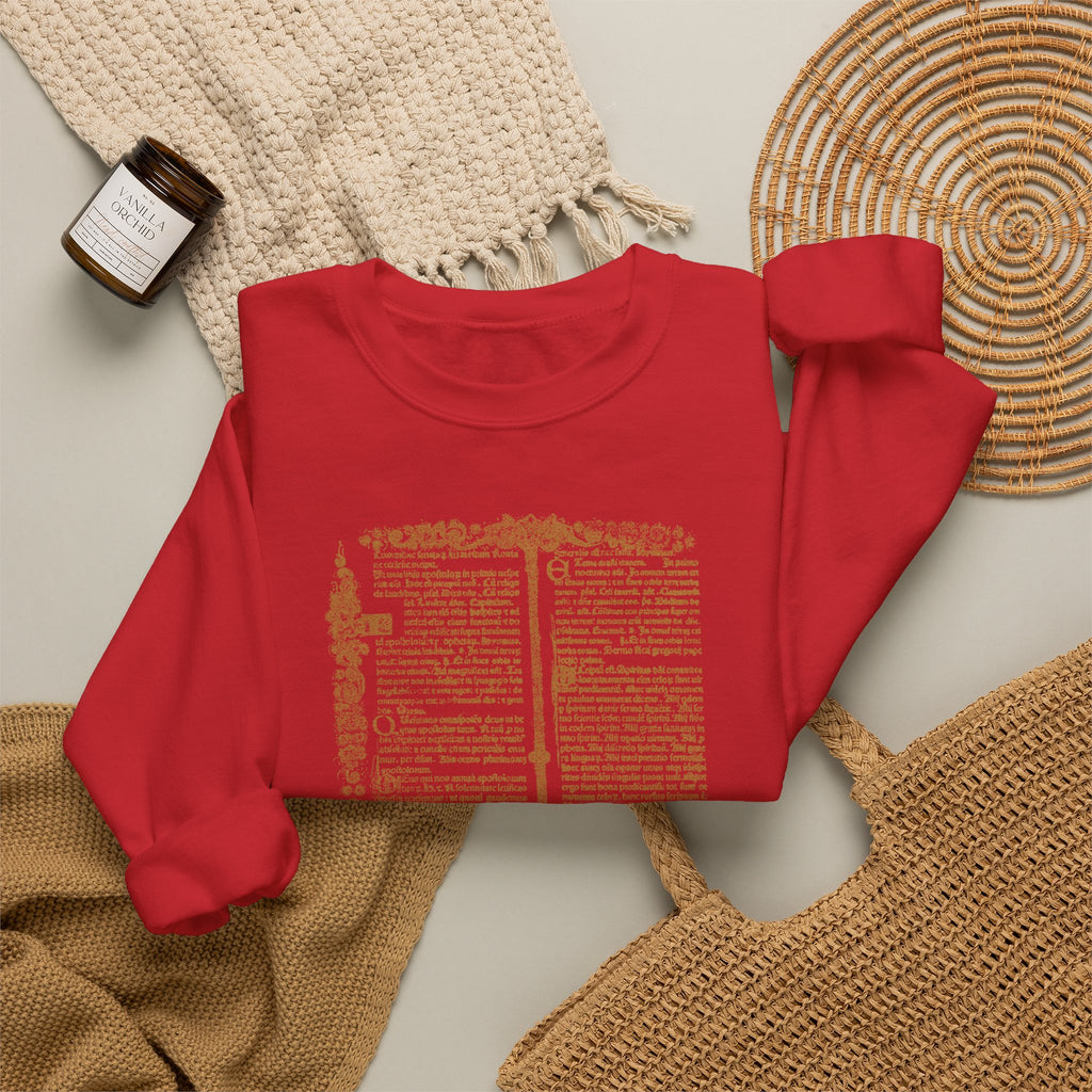 The Circle of Life Medieval Fantasy Inspired Graphic Sweatshirt