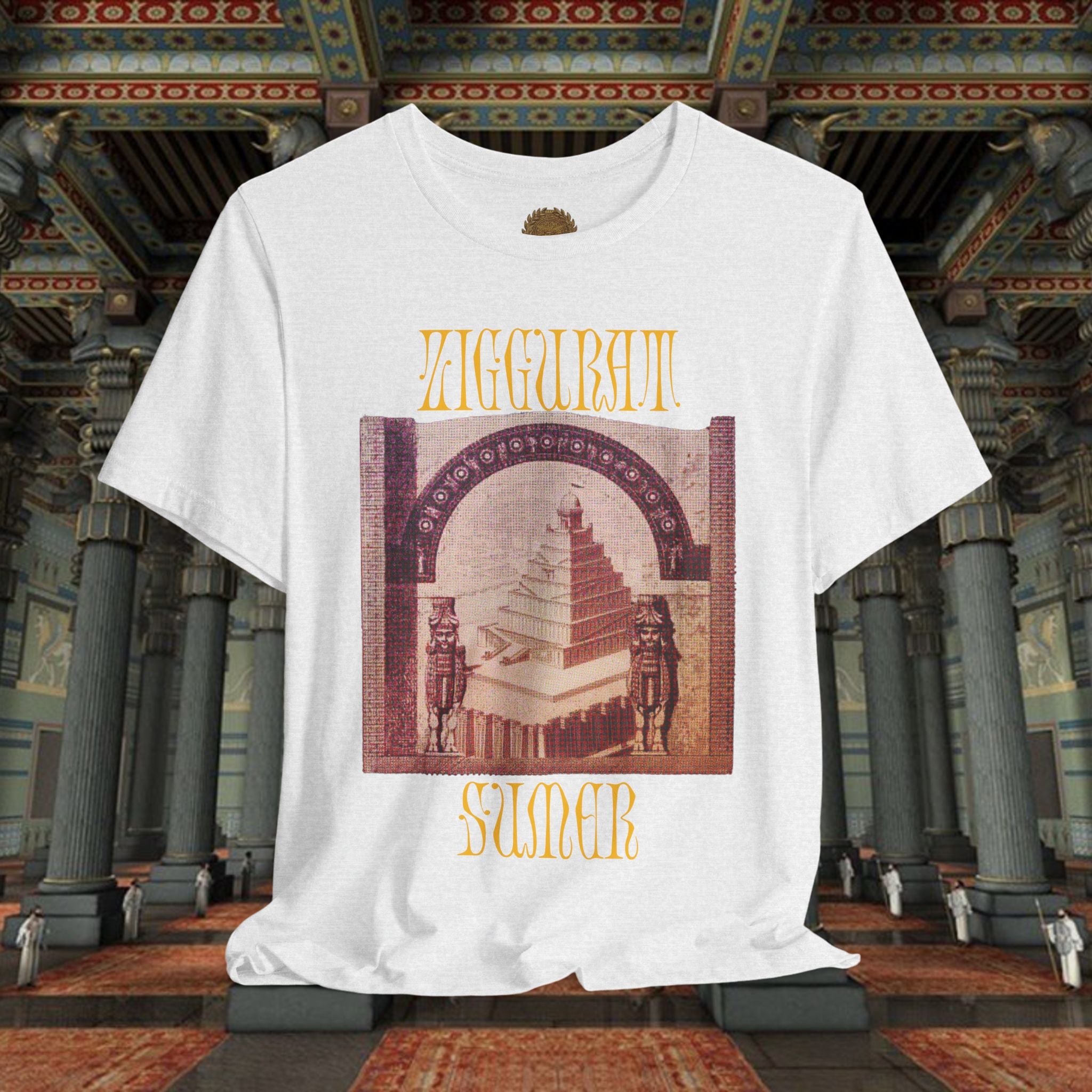 Ziggurat Sumer Mesopotamian Graphic T-Shirt