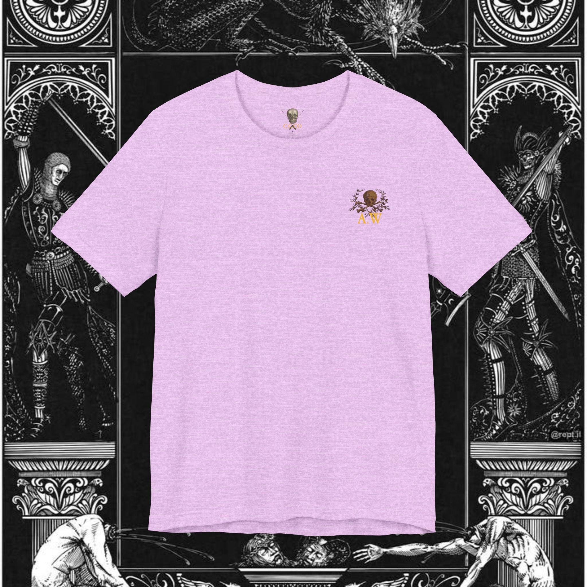 Man's Memento Medieval Fantasy Graphic T Shirt