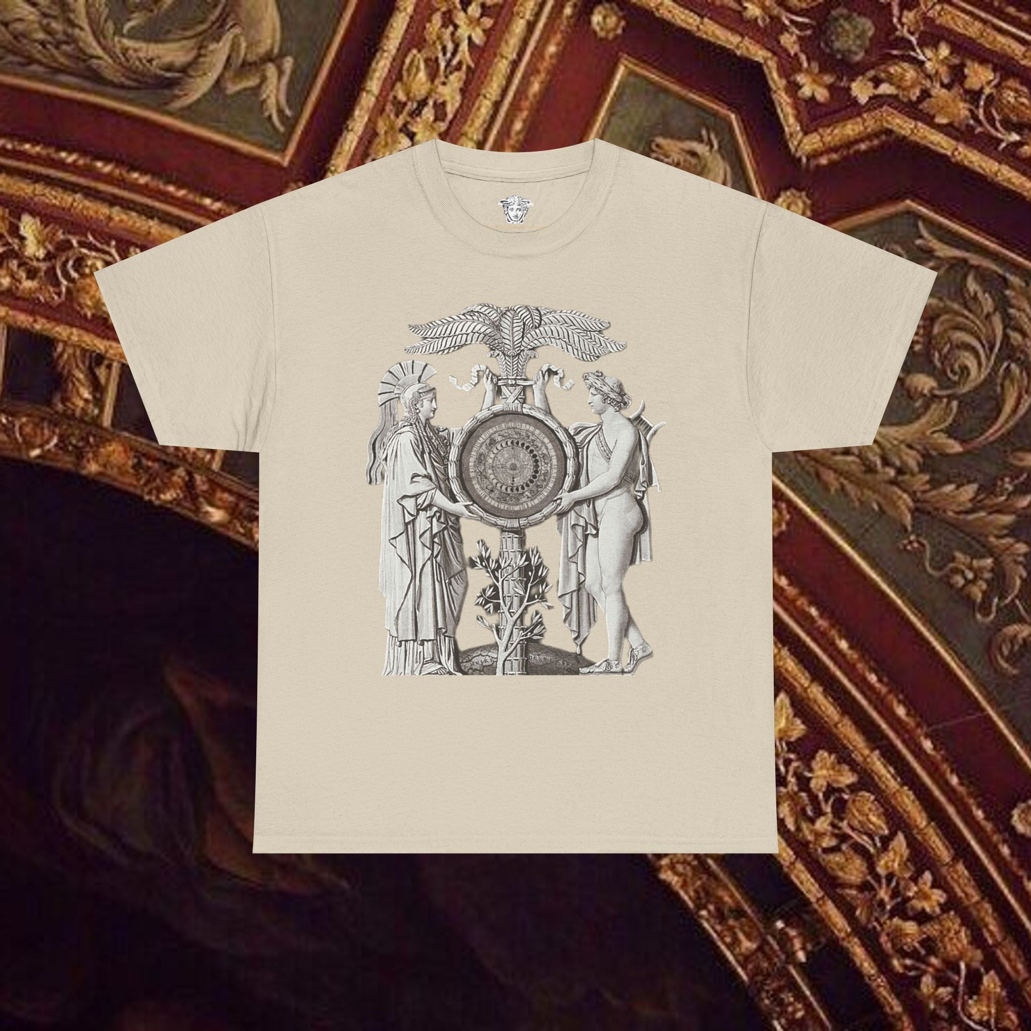 Astrological Vision T-Shirt - Esoteric Mystical Graphic Tee Front Version