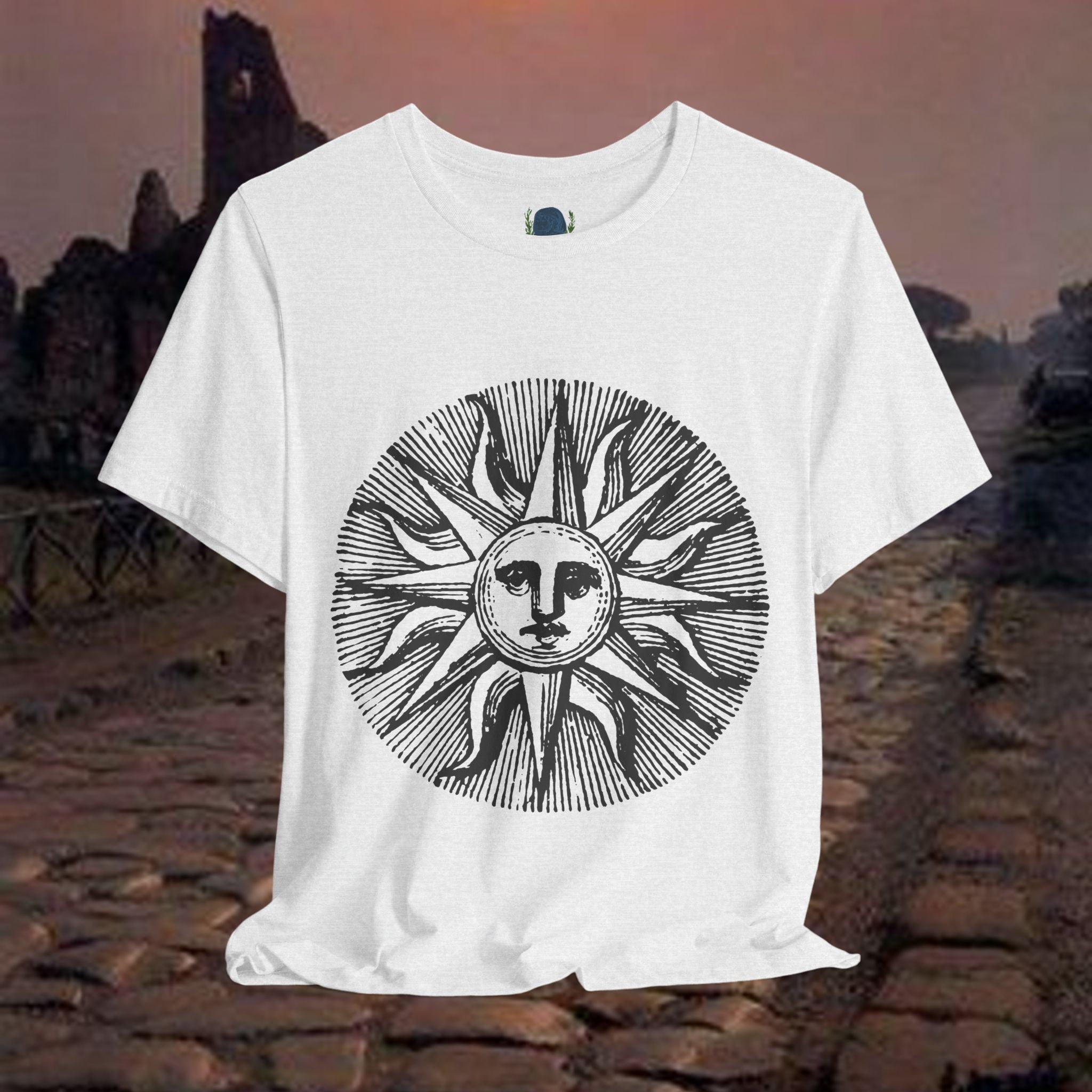 Summer Sun Mediterranean Graphic T-Shirt