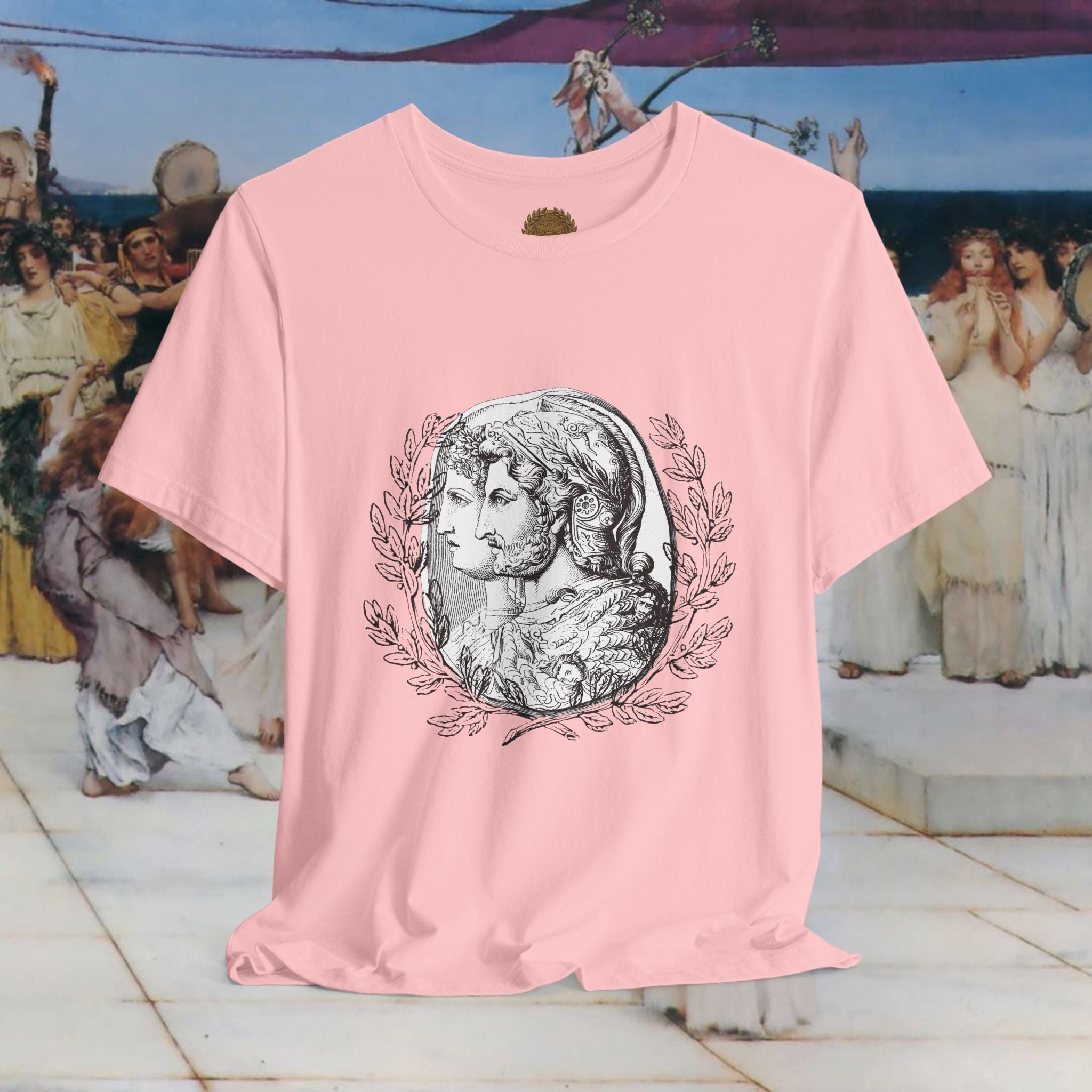 Roman Warrior's Spirit Plumed Helmet Cameo T-Shirt