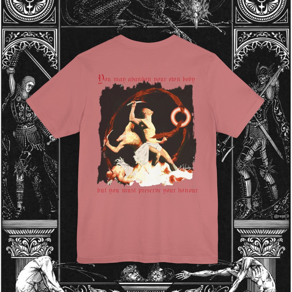 The Samurai's Vengeance Medieval Fantasy Graphic Shirt