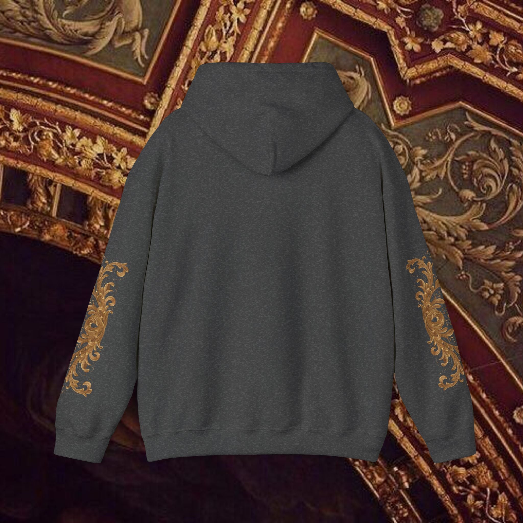 Medusa's Gaze Classical Mythology Inspired Unisex Heavy Blend Hooded Graphic Sweatshirt