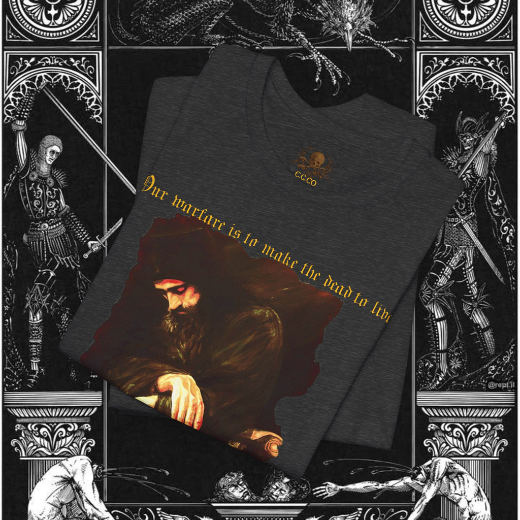 Man's Memento Medieval Fantasy Graphic T Shirt