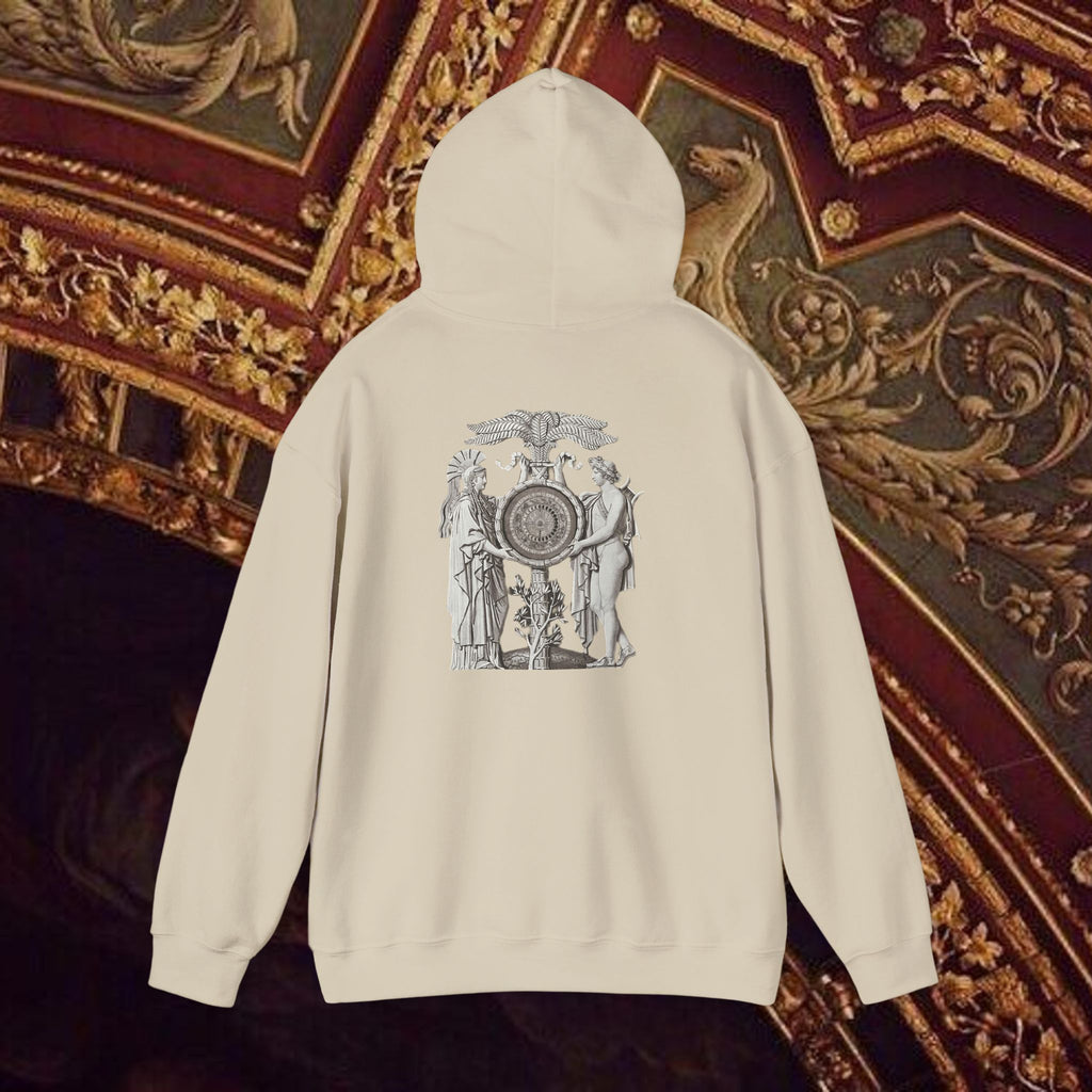 Astrological Vision Hoodie - Esoteric Mystical Graphic Hoodie - Back Version