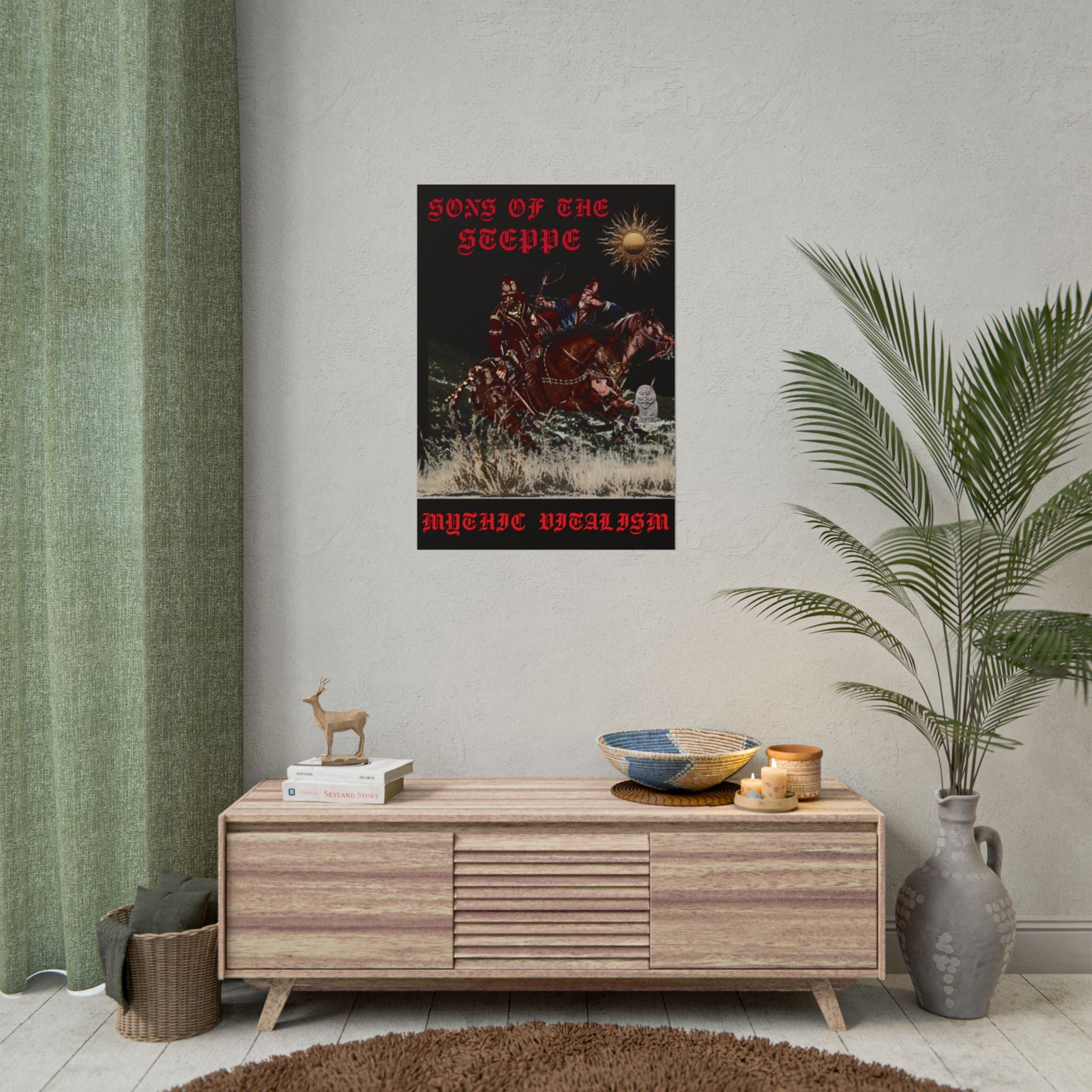 Sons of the Steppe Early Medieval Ancient Rolled Posters