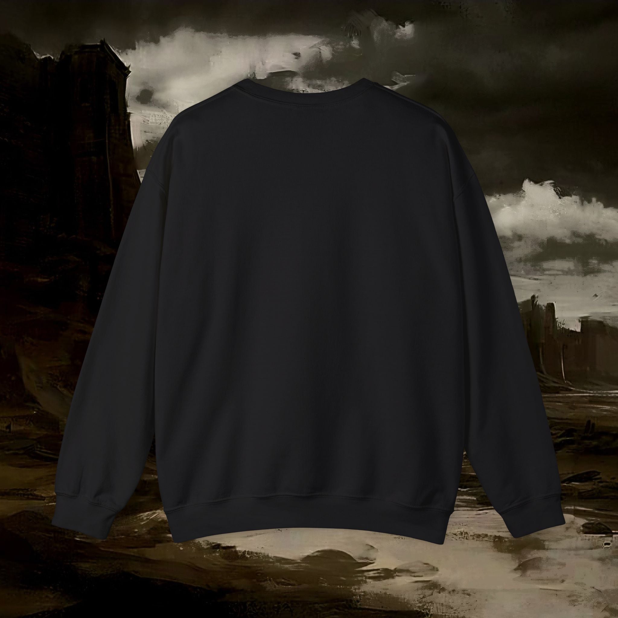 The Barbarian's Fate Medieval Fantasy Inspired Graphic Sweatshirt