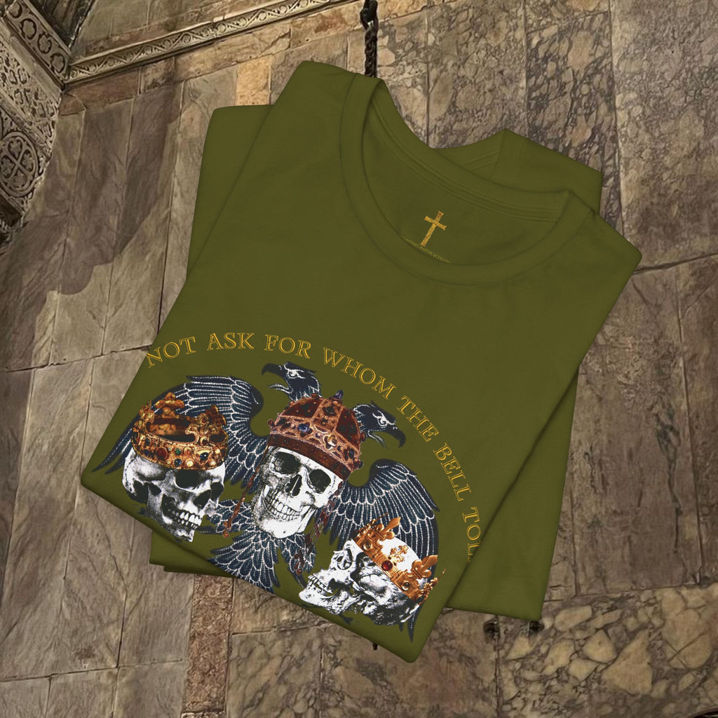 The Kings Fate Byzantine Inspired Cotton Graphic T-shirt