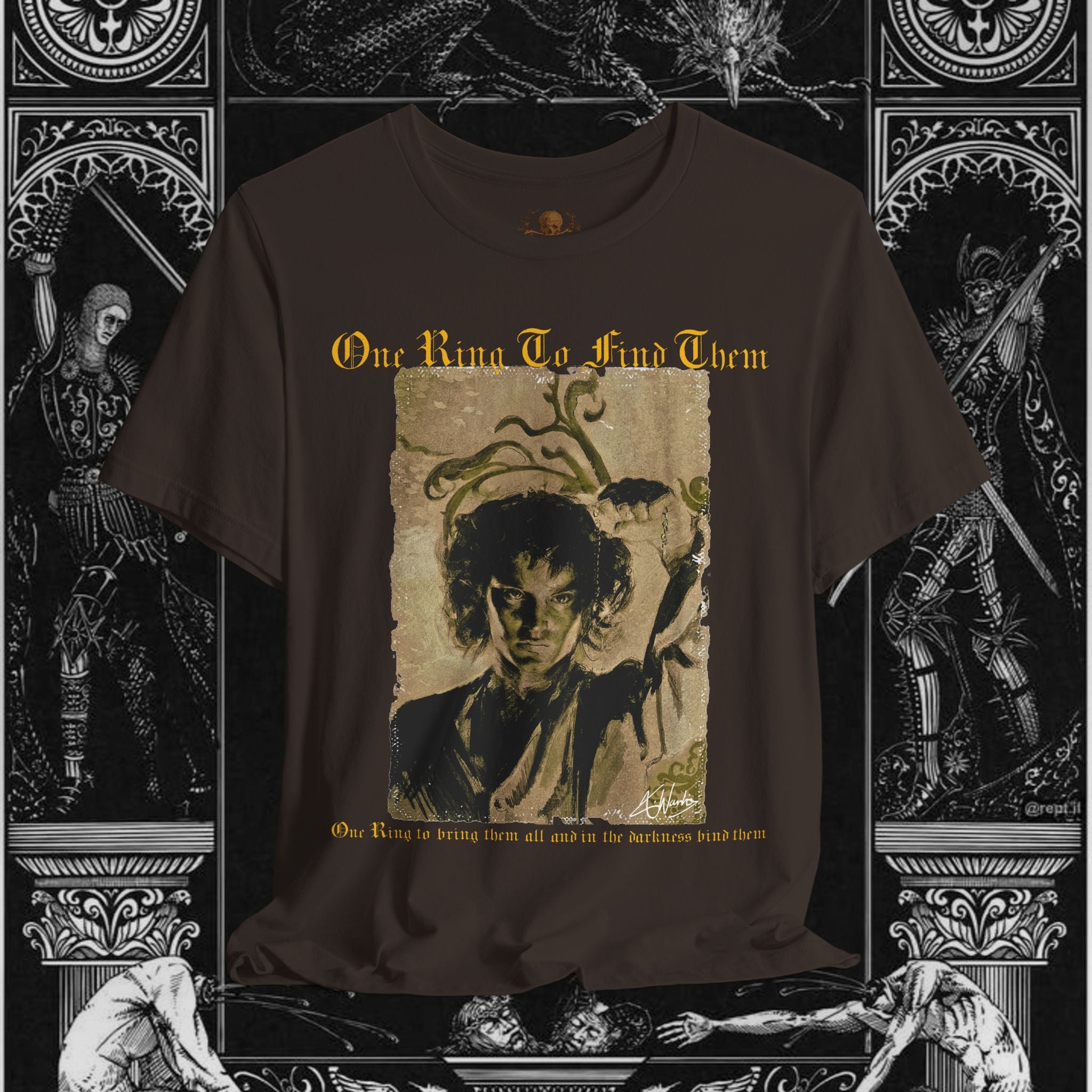 The Last Temptation Medieval Fantasy Graphic Shirt