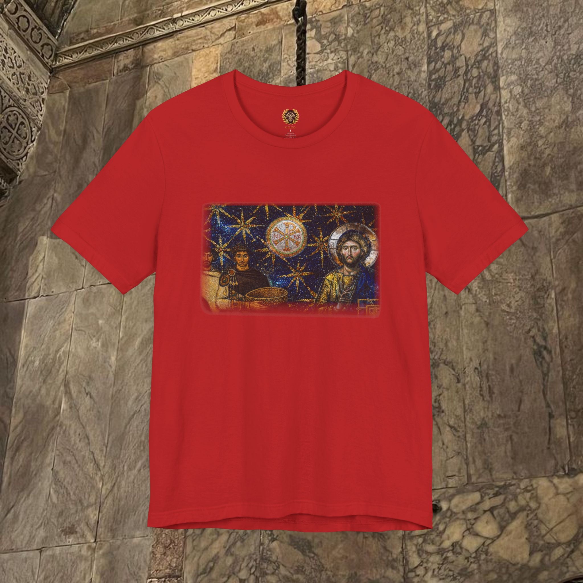 Justinian's Glory Byzantine Late Roman Inspired Graphic Shirt