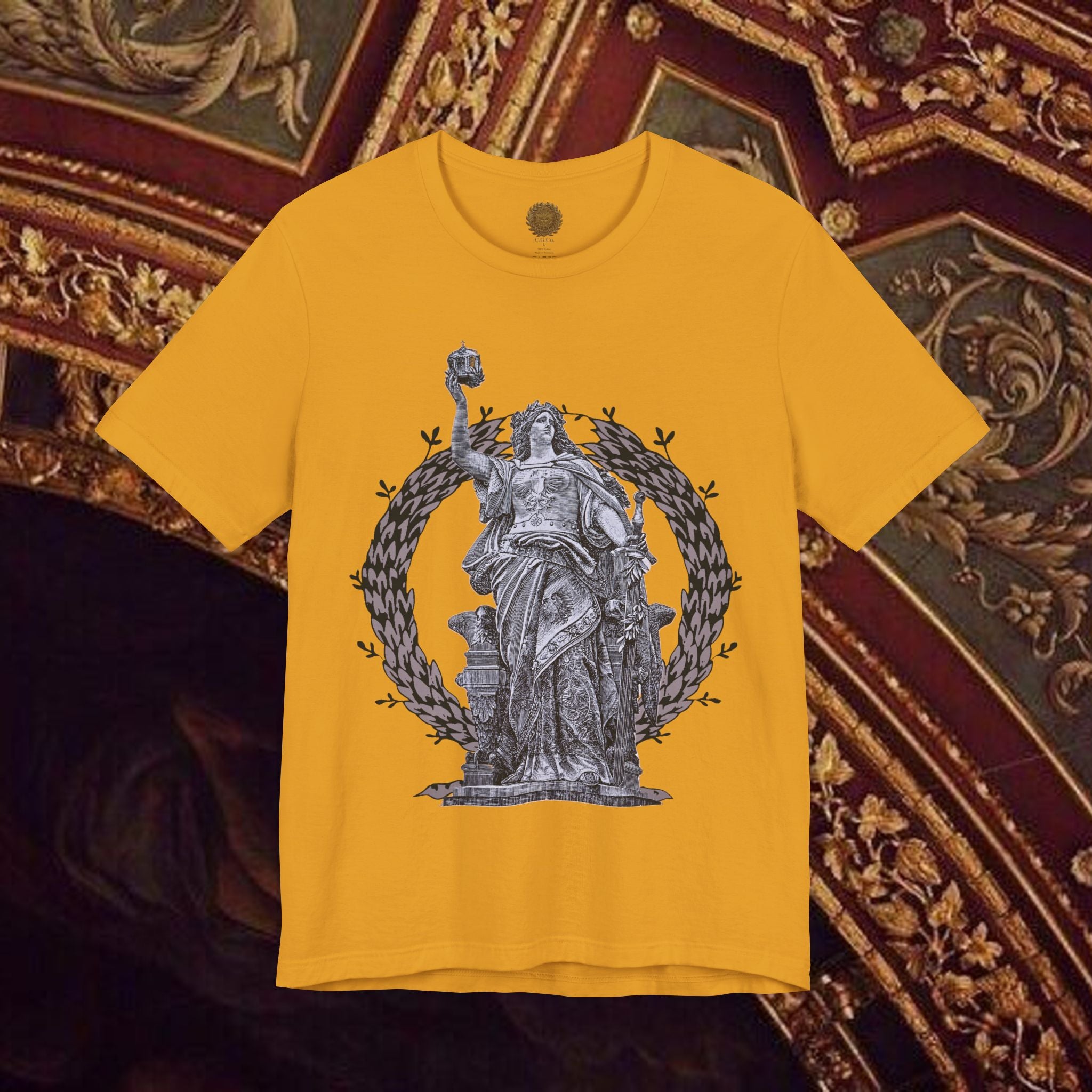 Goddess Victory Neo-Classical Inspired Graphic T-Shirt