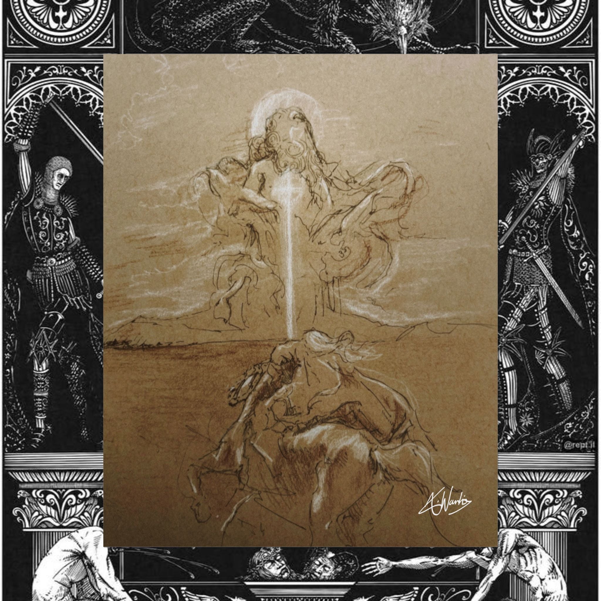 The King's Destiny Medieval Fantasy Fine Art Print
