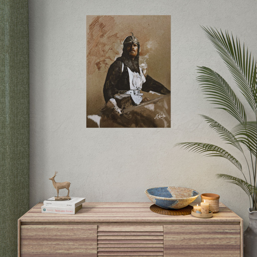 The Knight's Rest Medieval Fantasy Print
