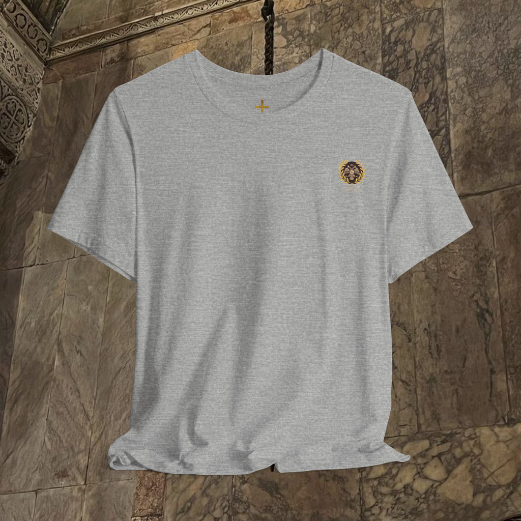 The Kings Fate Byzantine Inspired Cotton Graphic T-shirt Back version