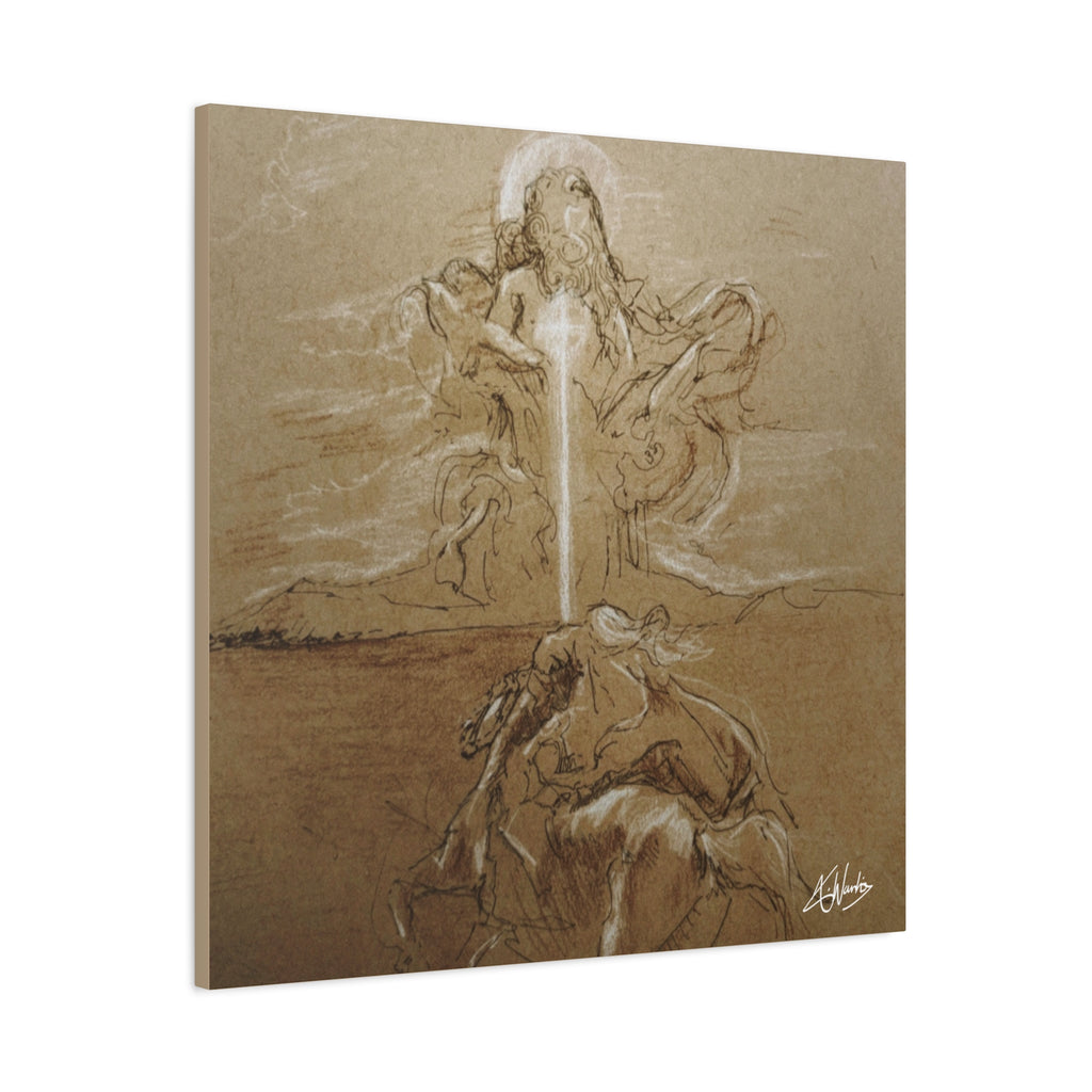 The King's Destiny Medieval Fantasy Canvas