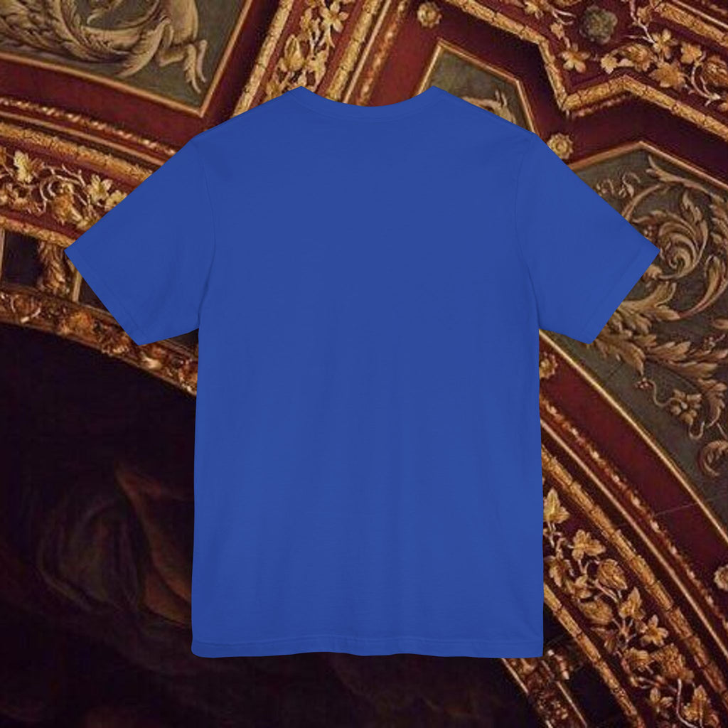 Guardian of the Temple Classically- Inspired Cotton Graphic T Shirt