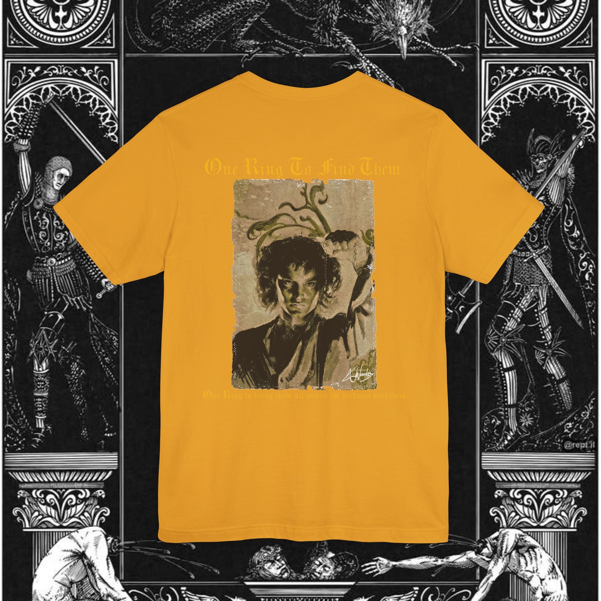 The Last Temptation Medieval Fantasy Graphic Shirt