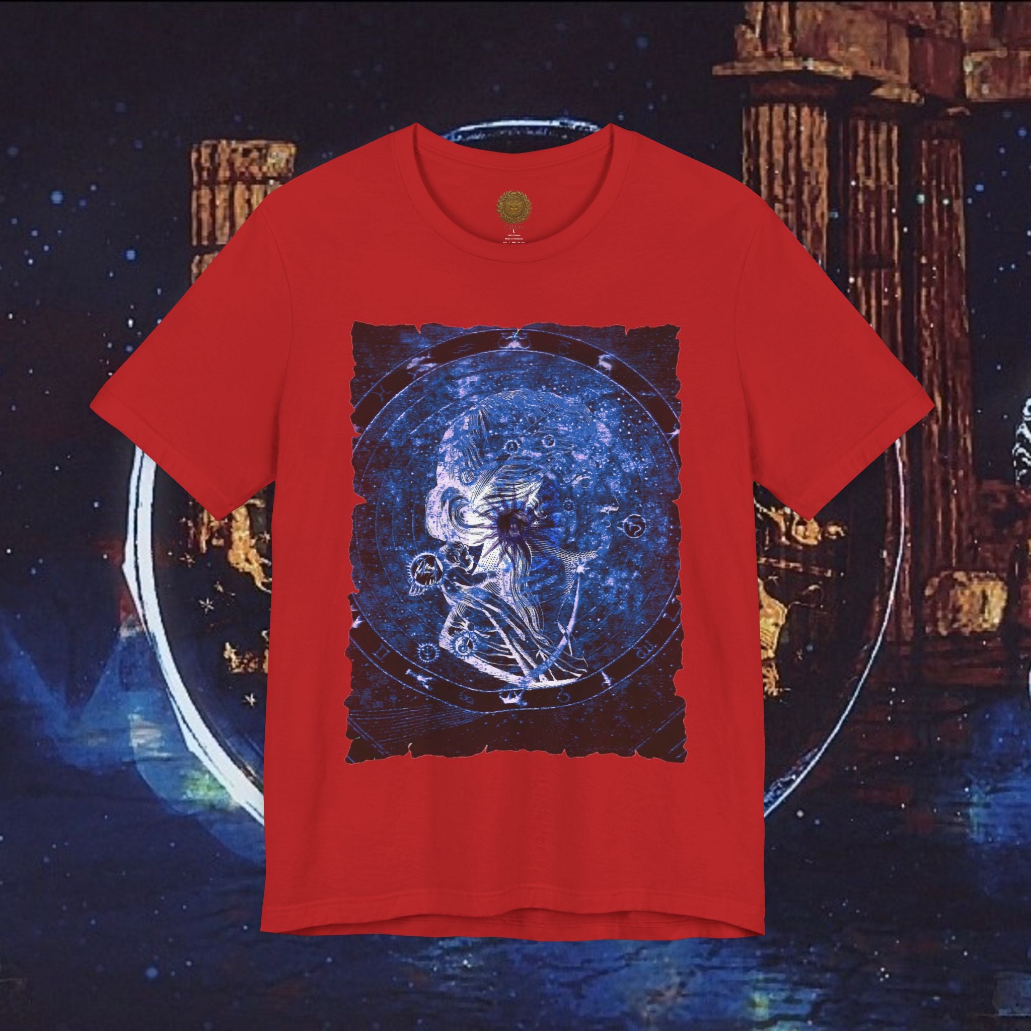Hera's Star Sign Classical Astrology Tee Cosmic Renaissance
