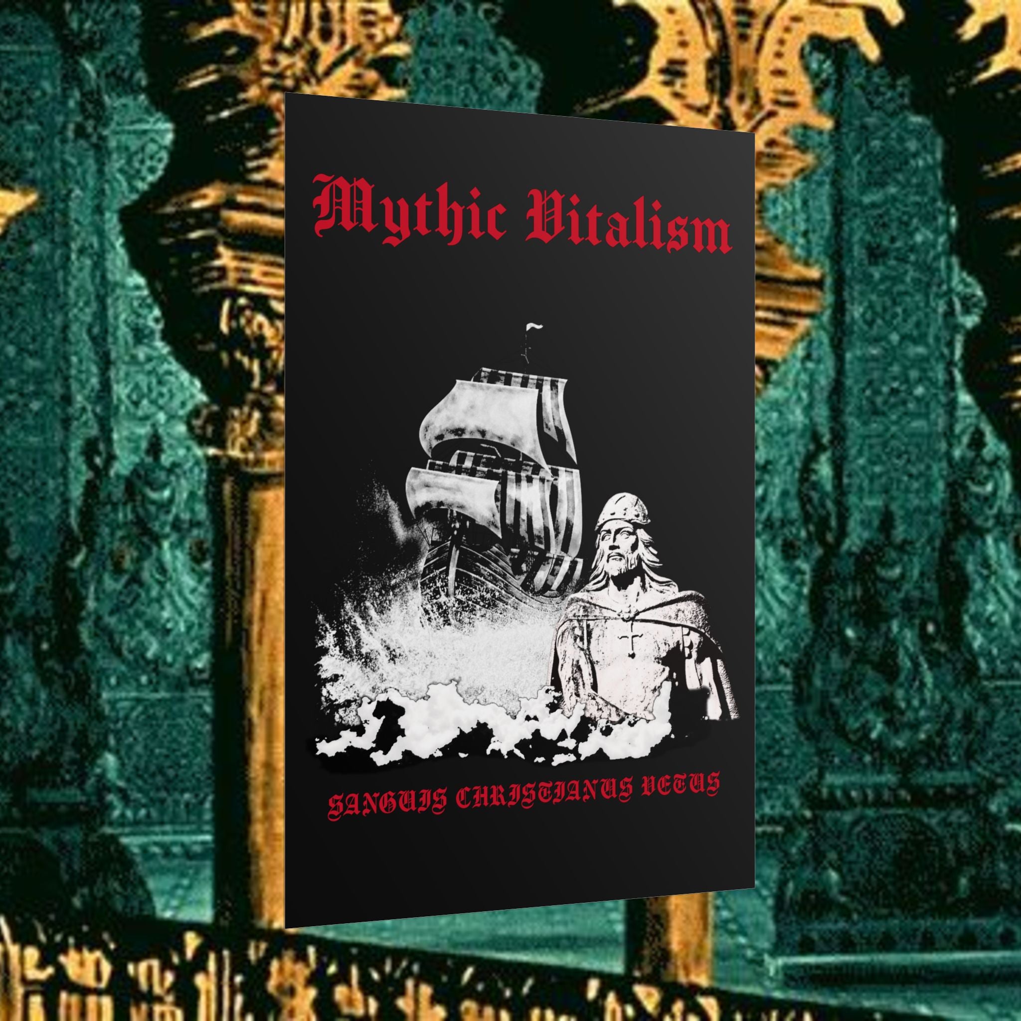 Mythical Vitalism, Sanguis Christianus Vetus Adventure and Exploration Inspired Rolled Posters