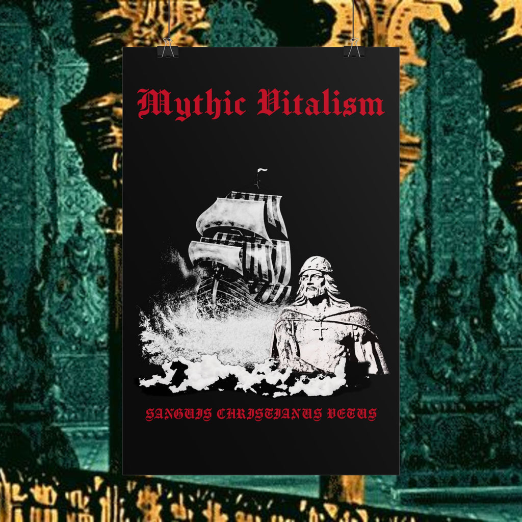 Mythical Vitalism, Sanguis Christianus Vetus Adventure and Exploration Inspired Rolled Posters