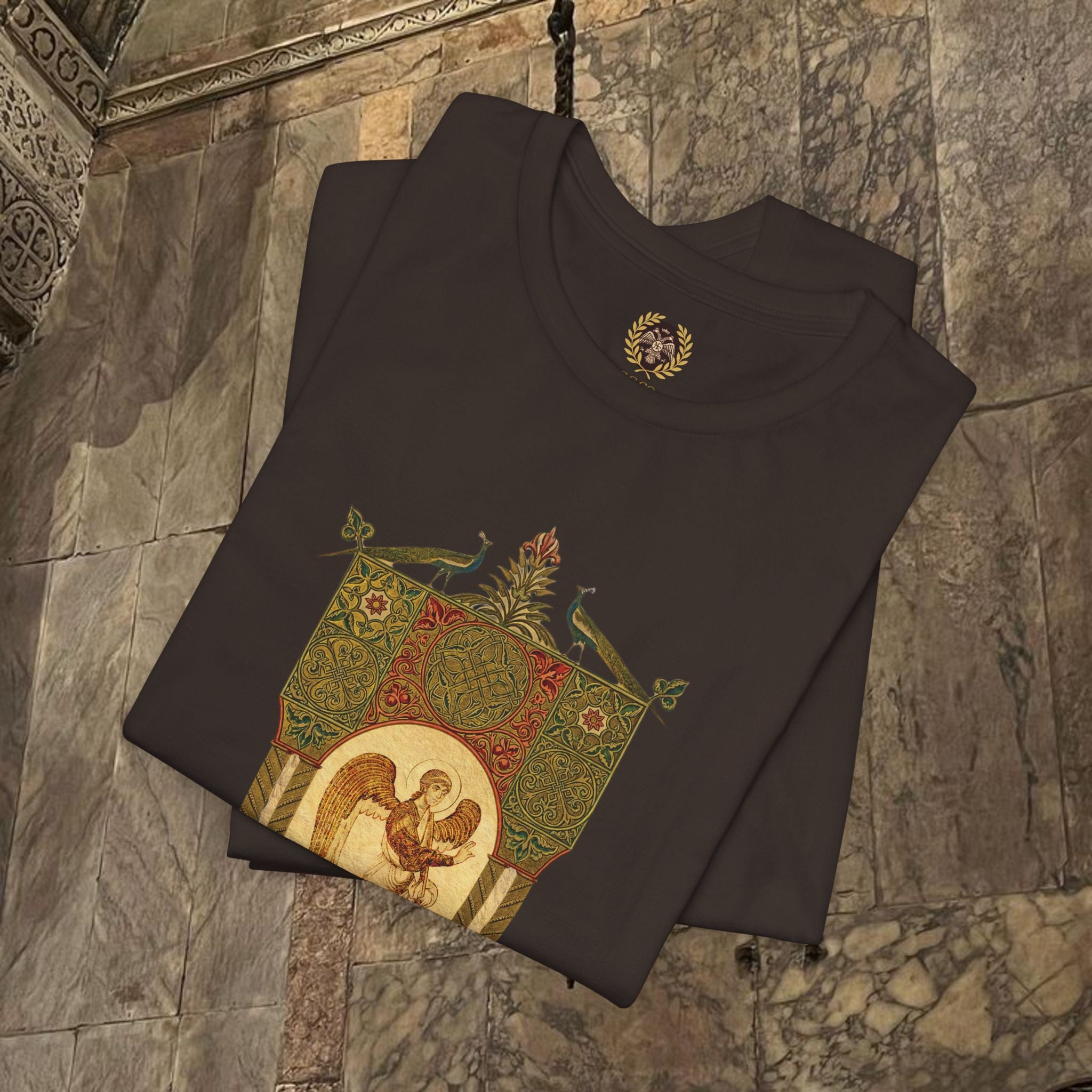 The Guardian's Icon Byzantine Inspired Medieval Inspired Graphic T-Shirt