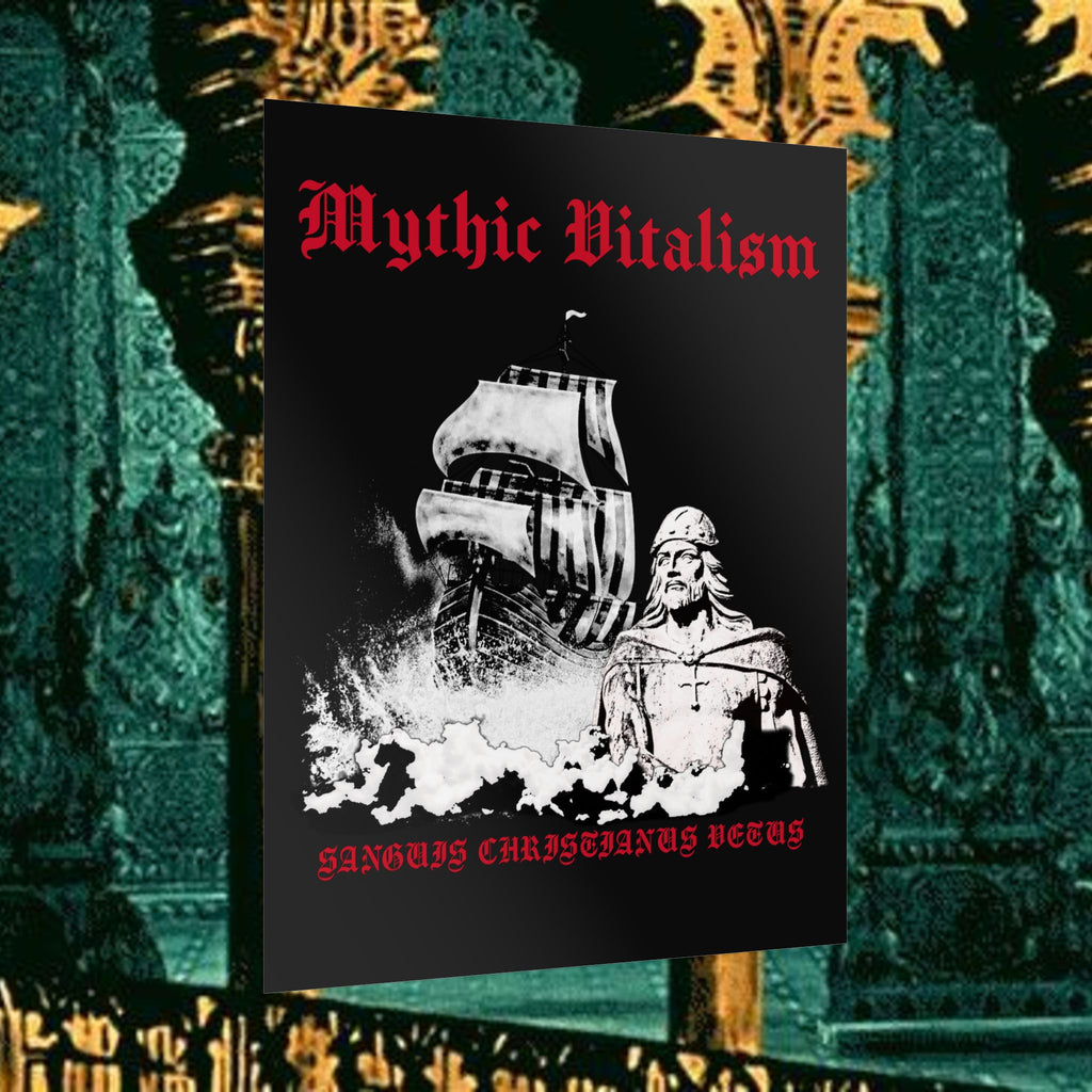 Mythical Vitalism, Sanguis Christianus Vetus Adventure and Exploration Inspired Rolled Posters