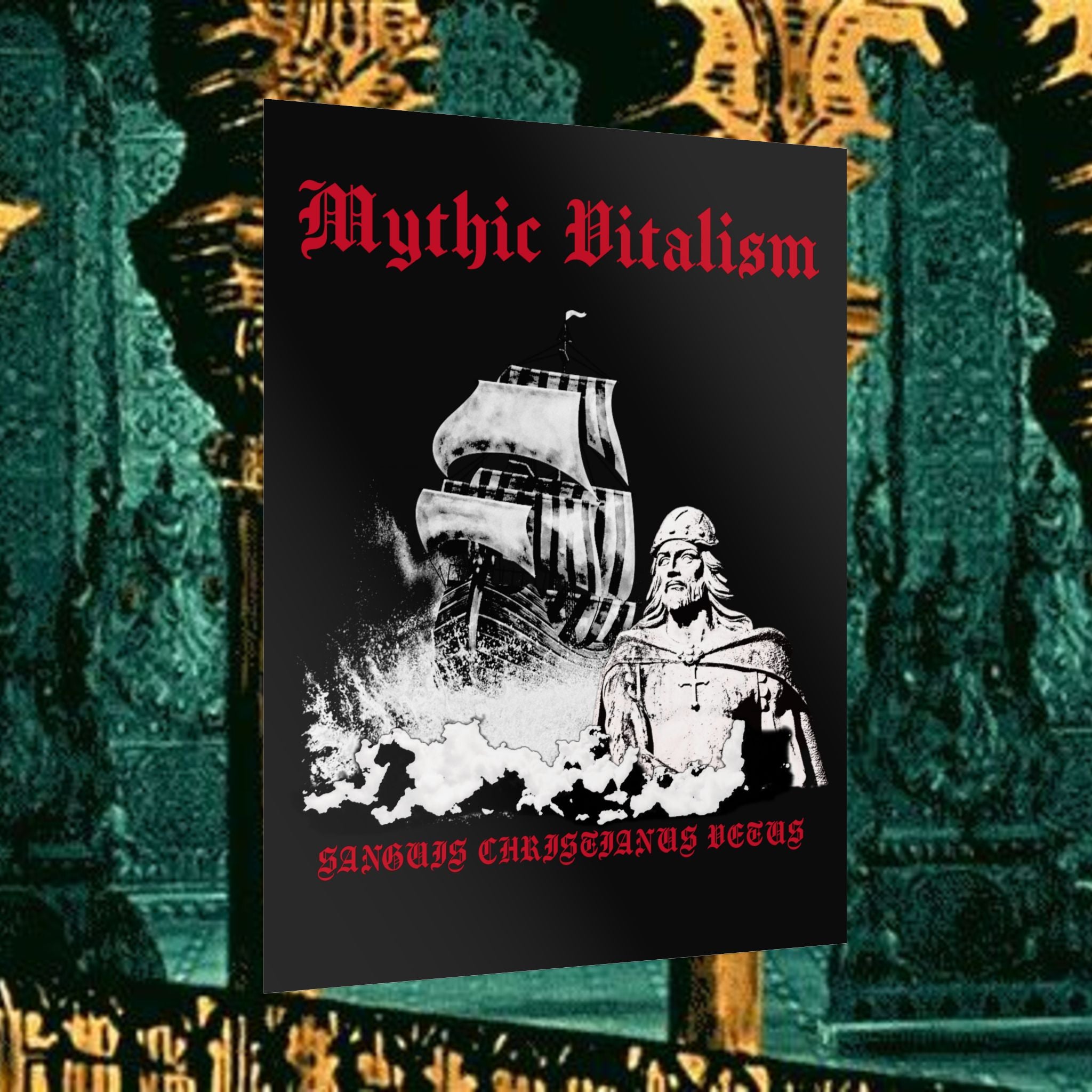 Mythical Vitalism, Sanguis Christianus Vetus Adventure and Exploration Inspired Rolled Posters