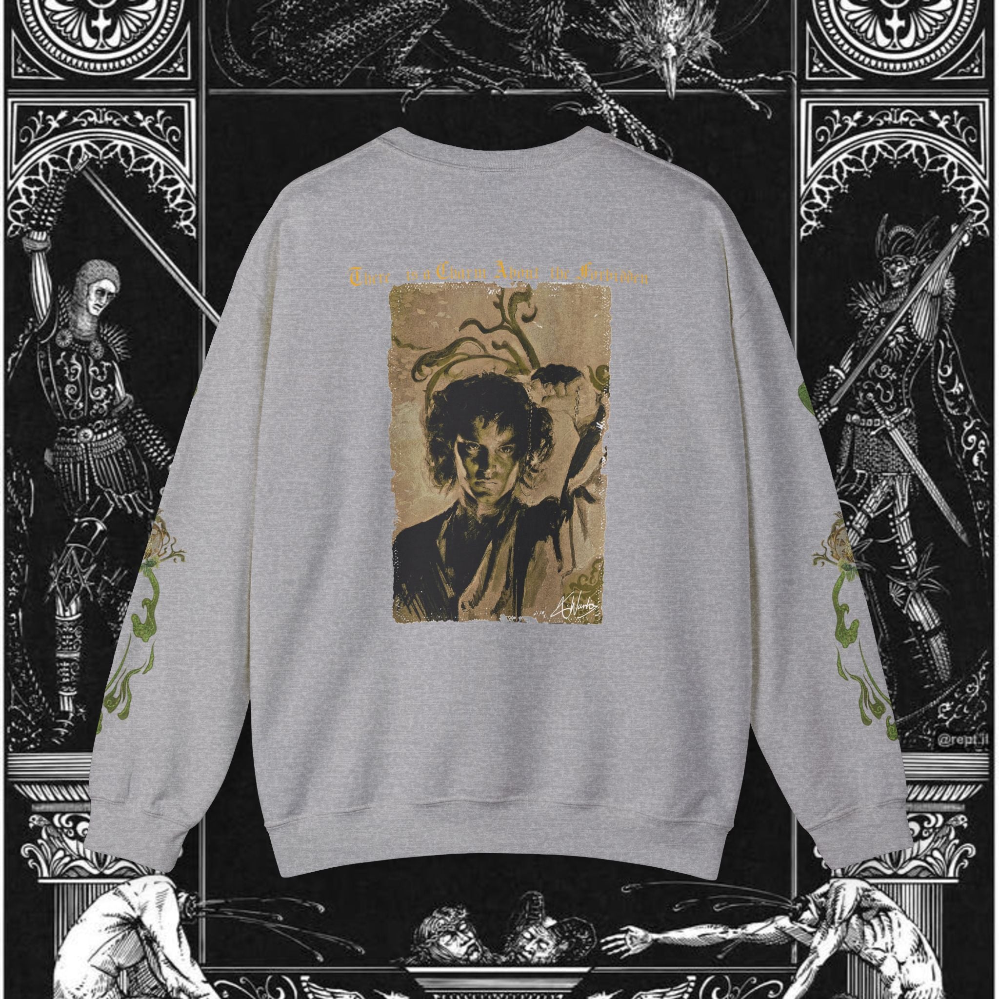 The Last Temptation Medieval Fantasy Graphic Sweatshirt