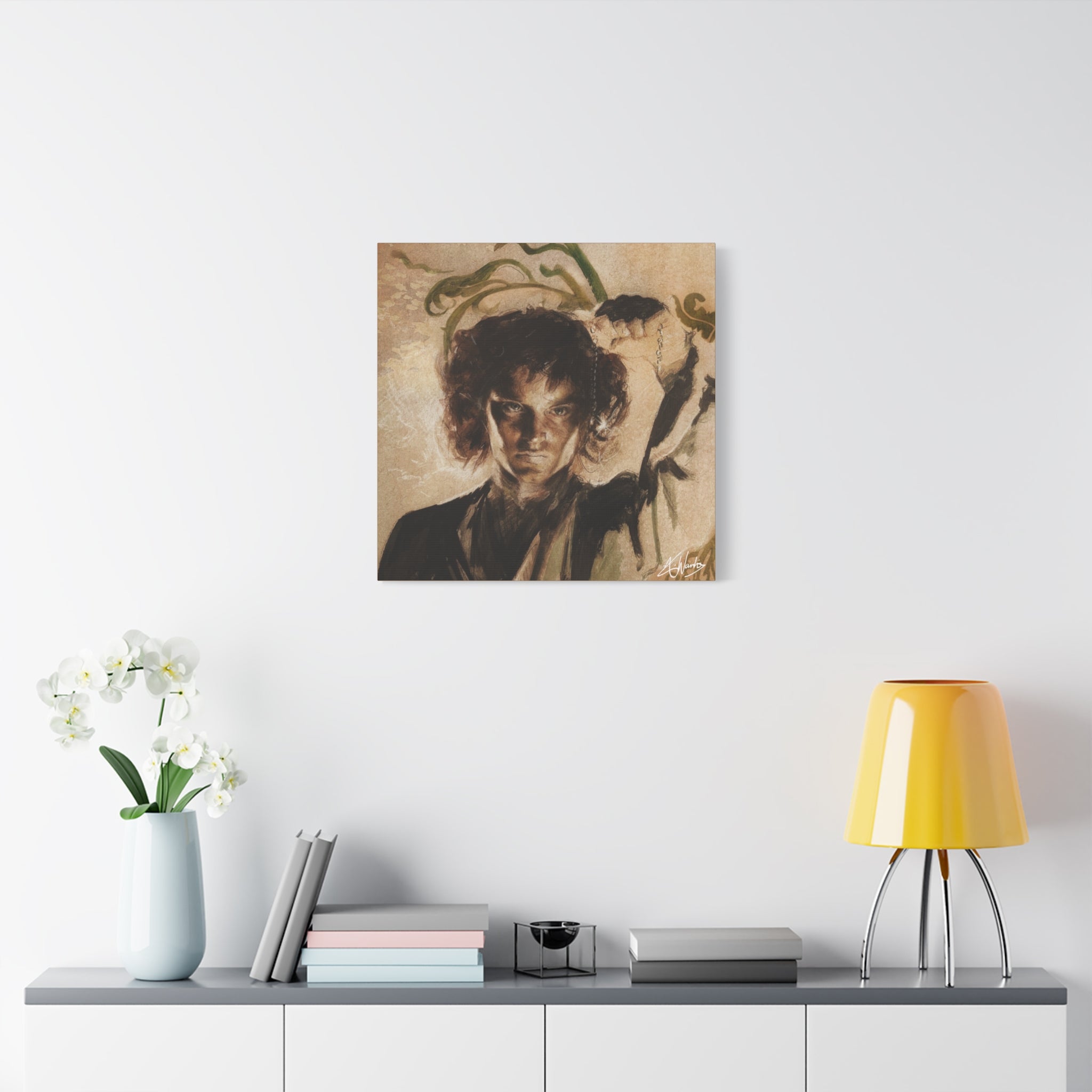 The Last Temptation Medieval Fantasy Canvas
