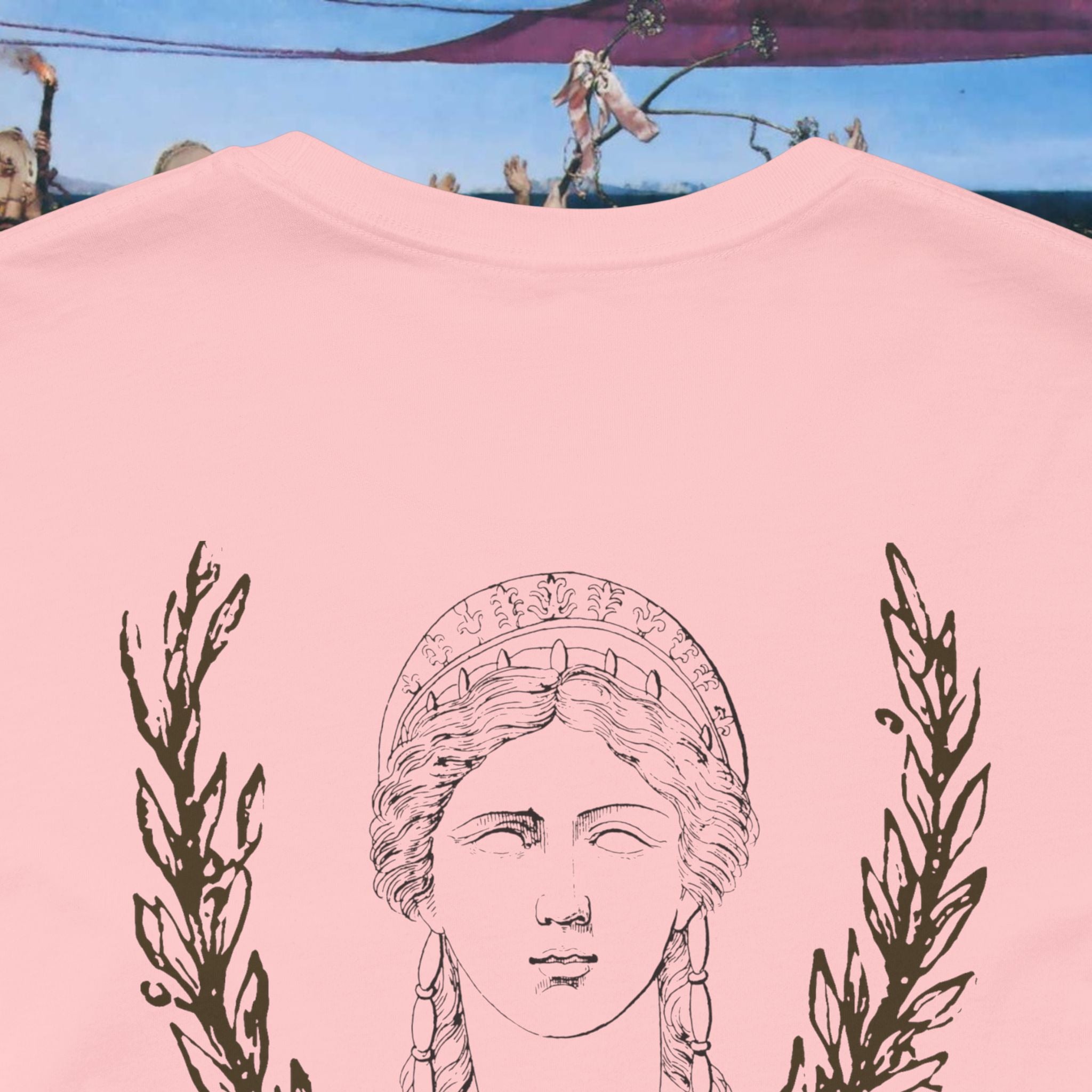 Hera's Wondering Greek Goddess Ornate Diadem T-Shirt